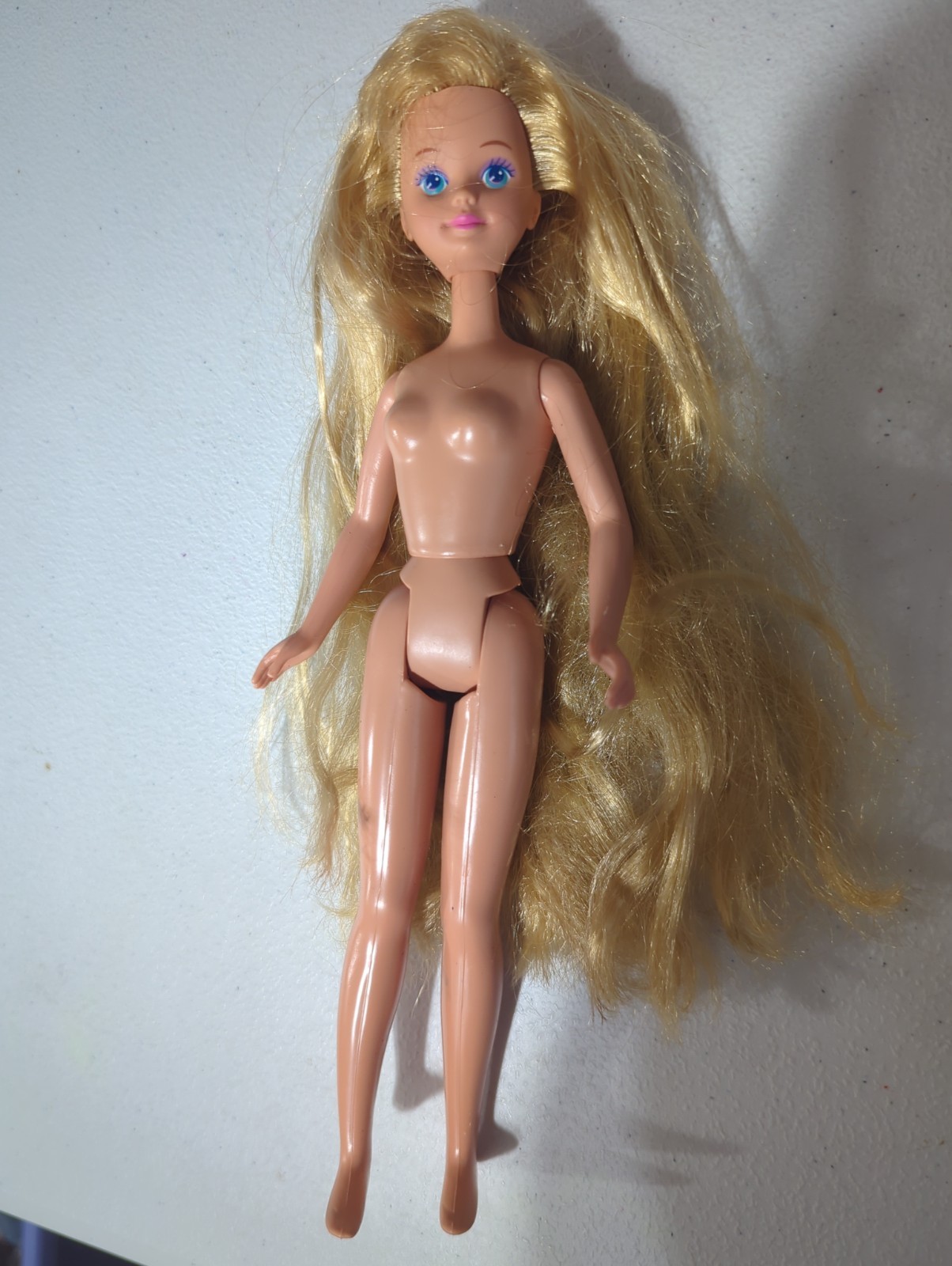 Vintage 1992 Hollywood Hair skipper Barbie Mattel Nude Undressed