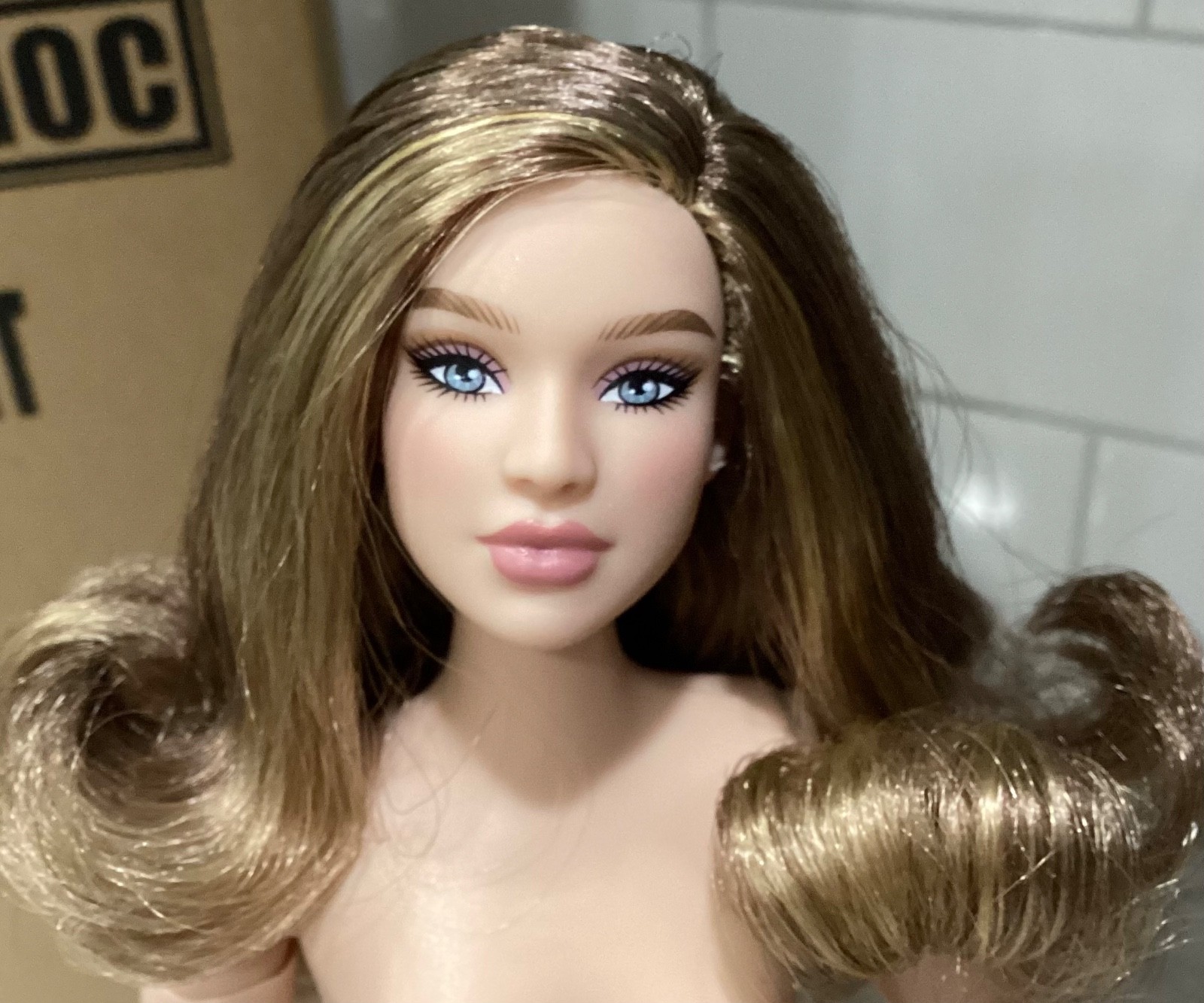 2026 Barbie Signature You Create Neutrals Kit 003 nude doll w stand COA JJX37