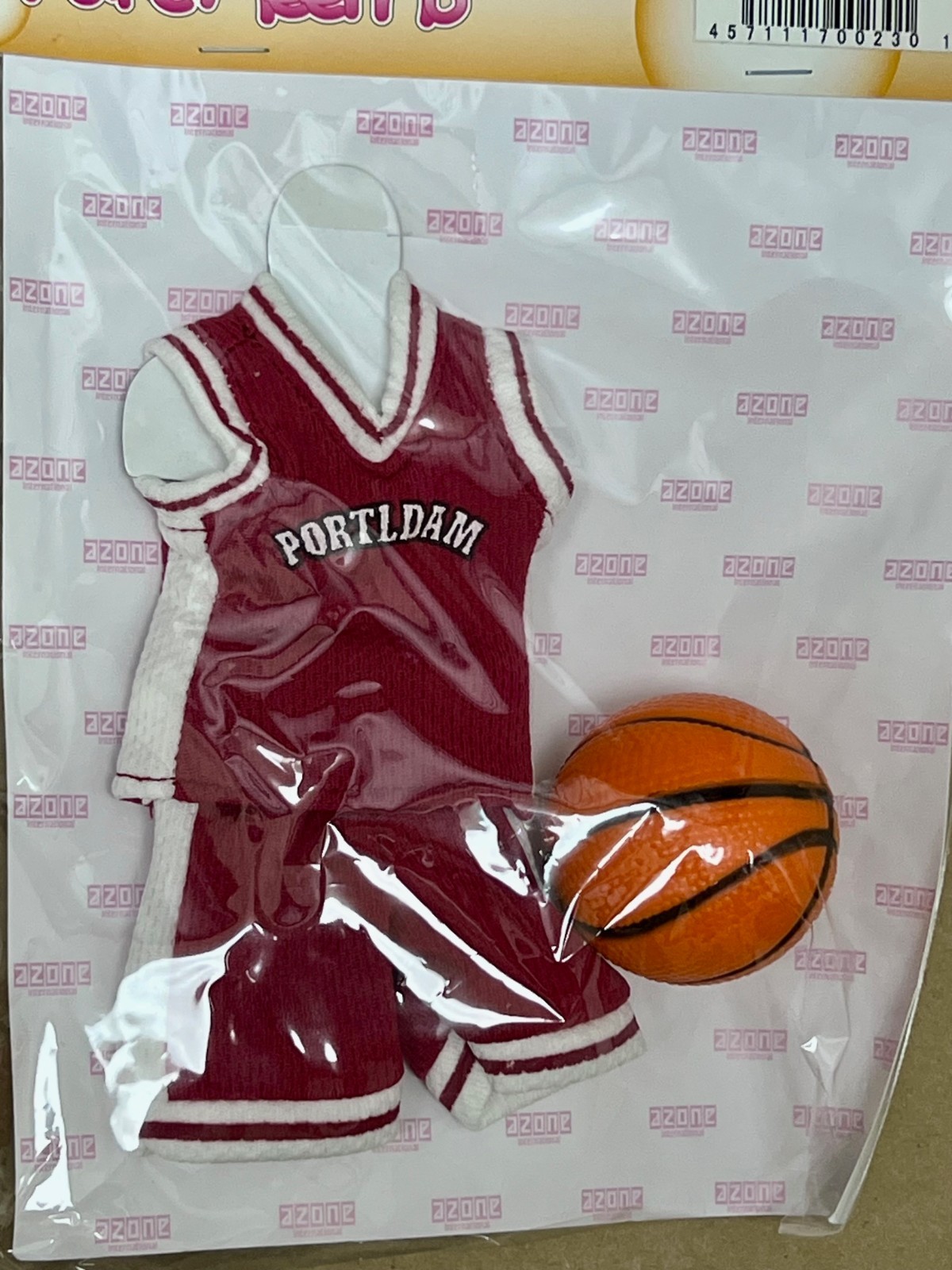 1/6 POC Basketball Team Uniform Set Doll Fashion Only fits Pureneemo S