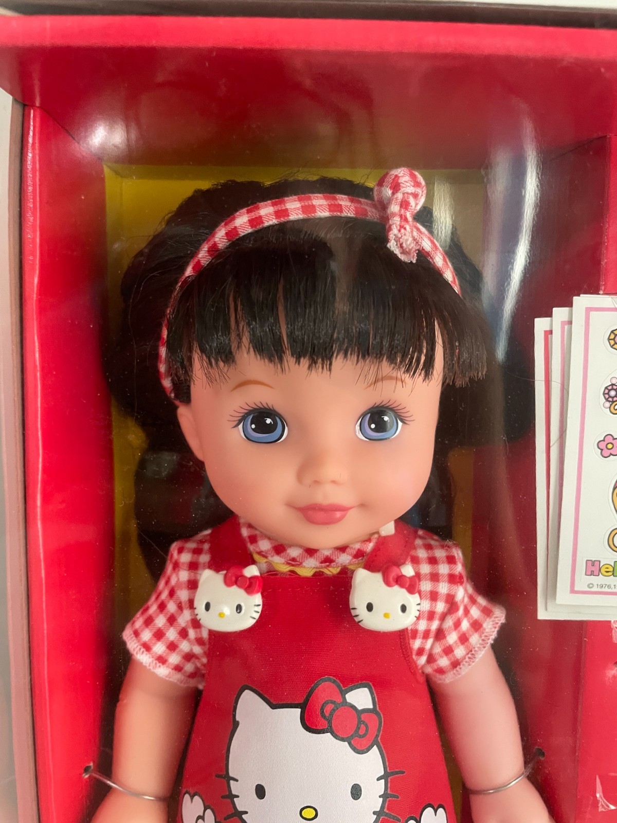 1998 MATTEL HELLO KITTY KIMMY 13” DOLL NIB