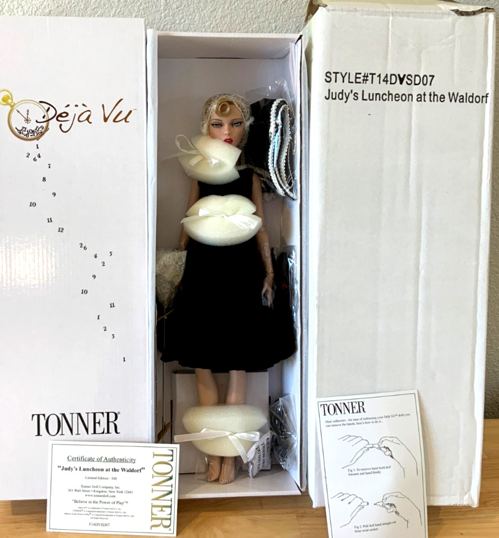 TONNER JUDY’S LUNCHEON AT THE WALDORF DEJA VU DOLL BUYER GETS THIS EXACT DOLL