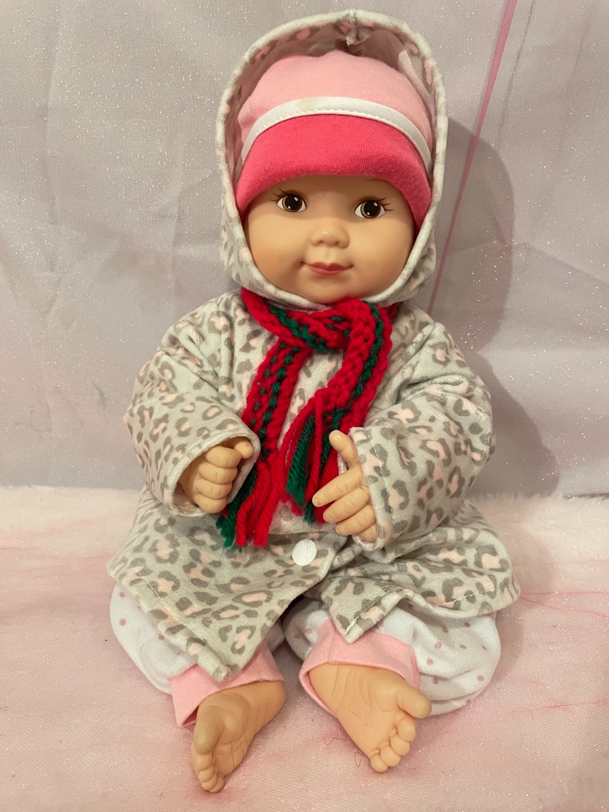 VTG 1999 Unimax 15” Baby Doll 624-5 Caucasian Brown Eyes