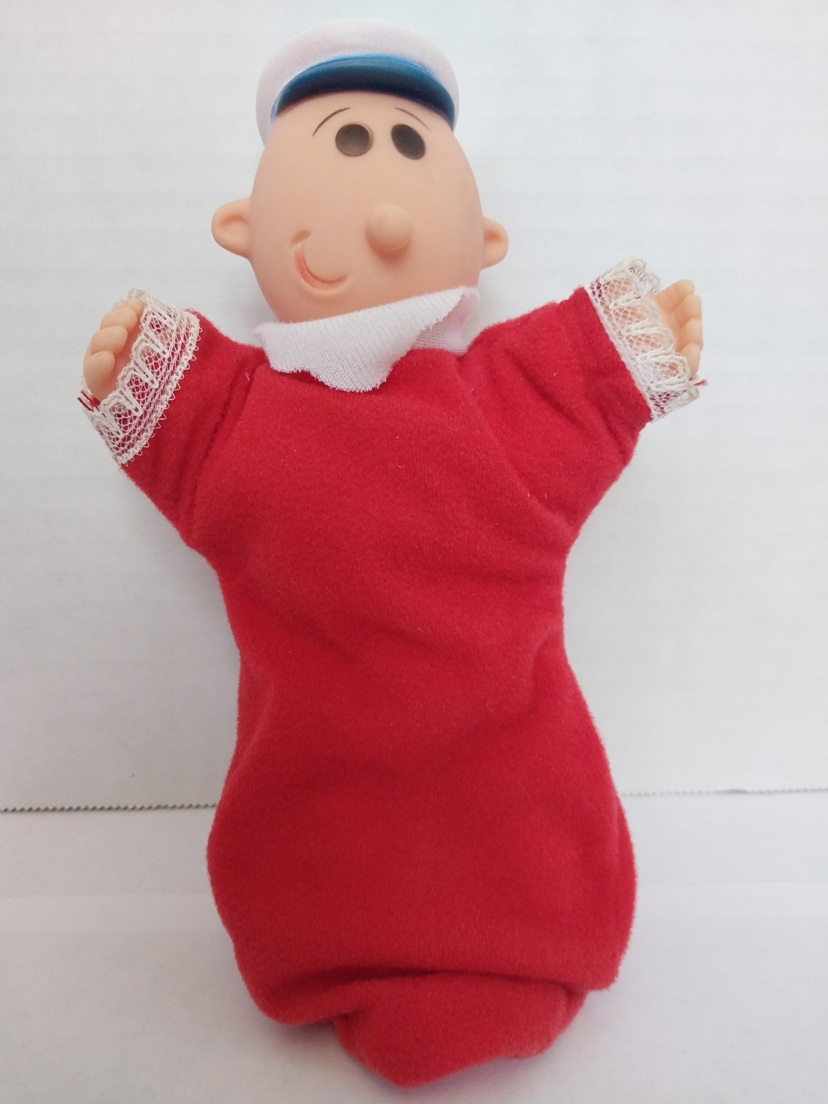 Pop Eye “Sweet Pea” Doll King Features 1979 Cloth Body Vinyl Head
