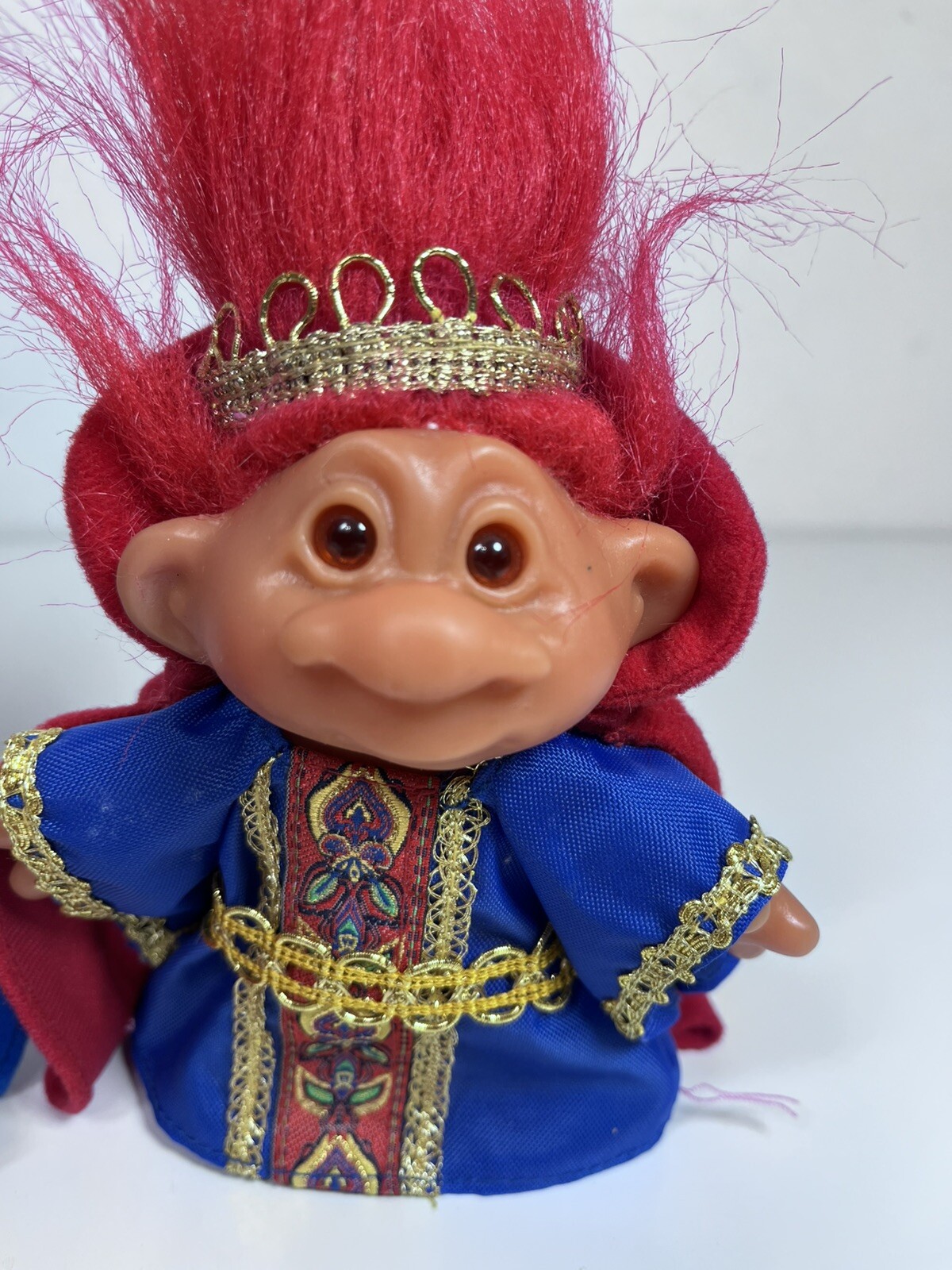Trolls King Azul and Queen Ruby Figures 2001 Playmates Toys k2317