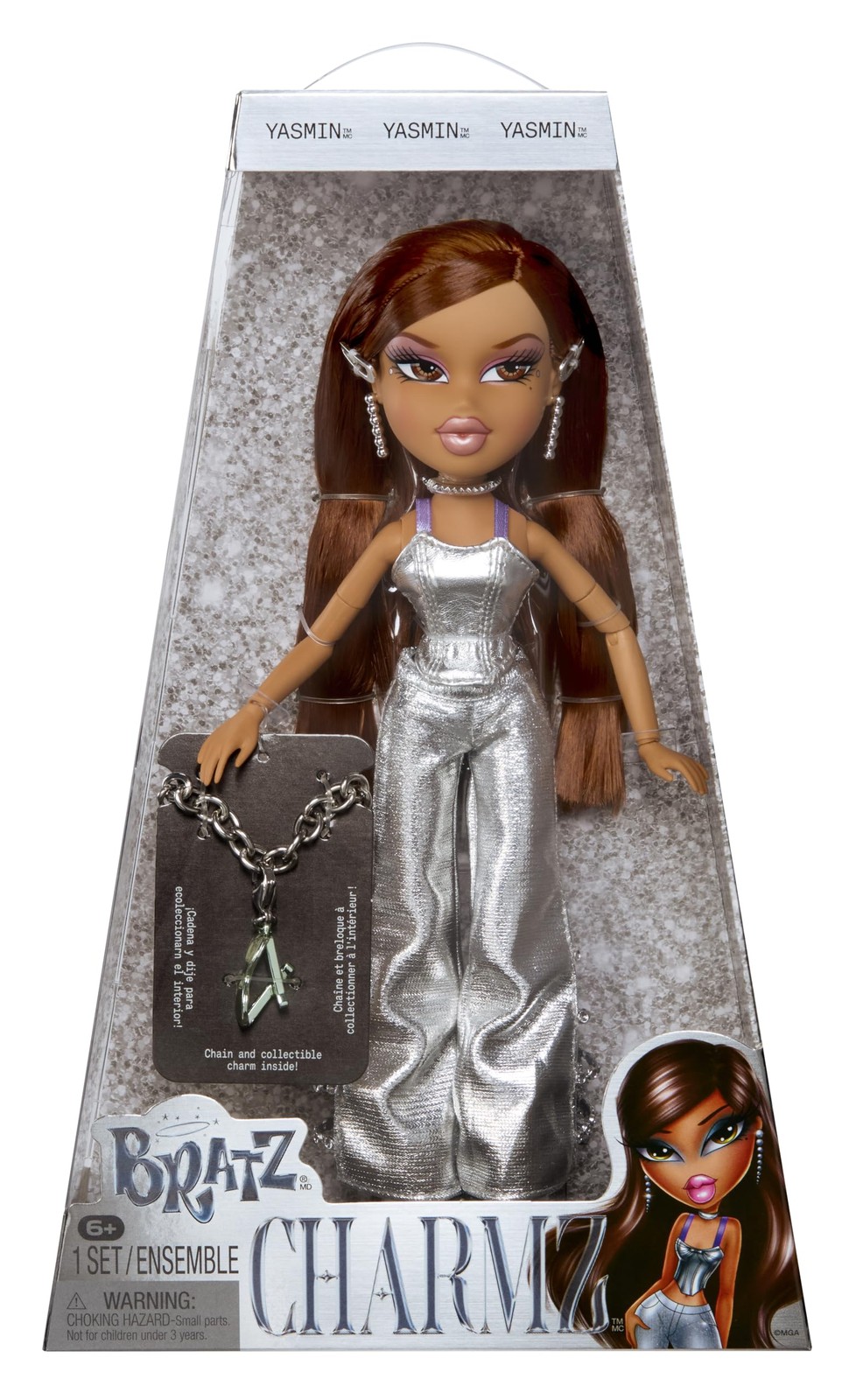 Charmz Yasmin Fashion Doll with Collectible Charm Bracelet