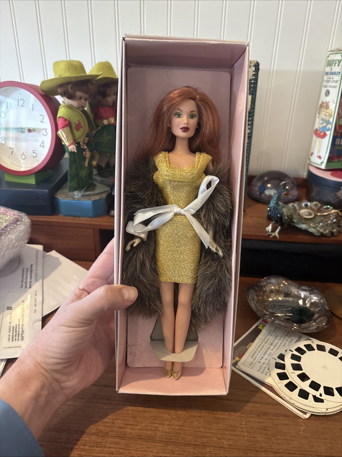Clearance! Moving! Mikelman MIB Fabulous Fur Collection Solid Gold