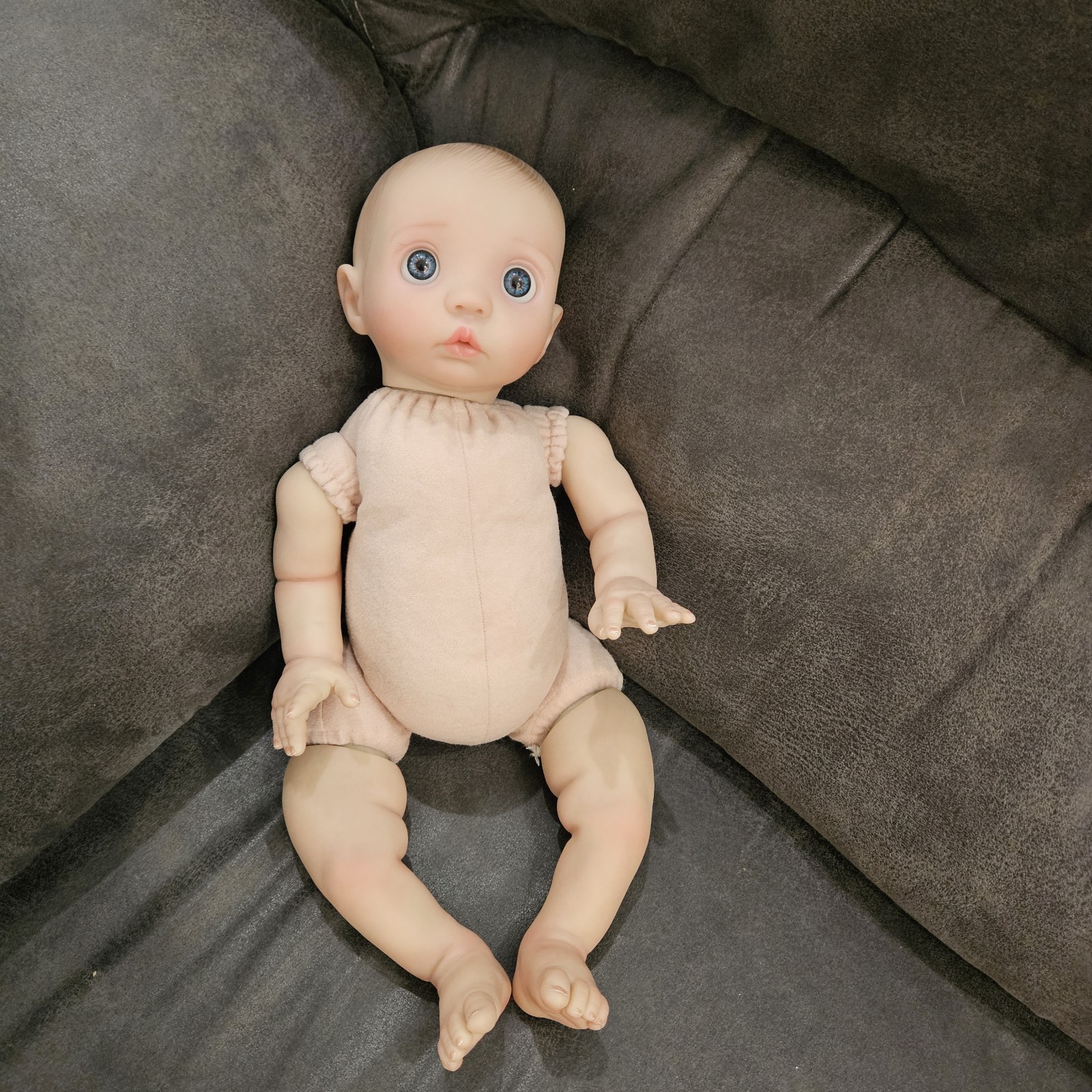 Cute PeekaReborn 17 Inch Doll.