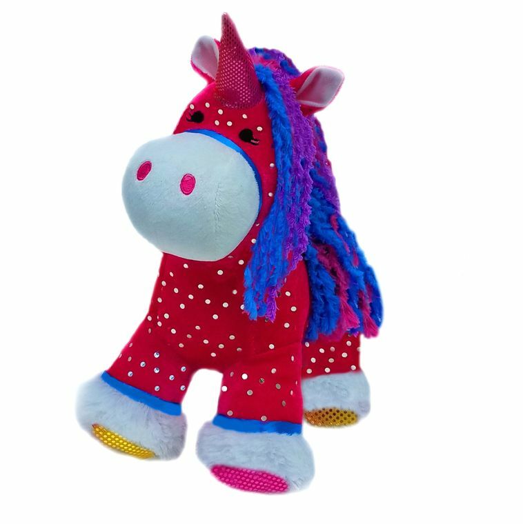 New Girlzndollz Huggable Plush Unicorn Doll 12″