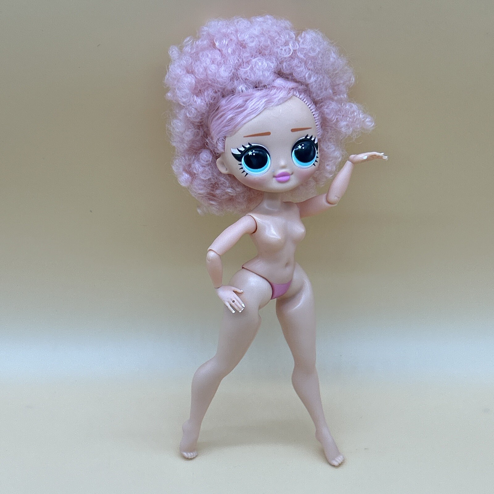LOL Surprise Present Surprise Miss Celebrate Doll Pink Hair OMG Nude For OOAK