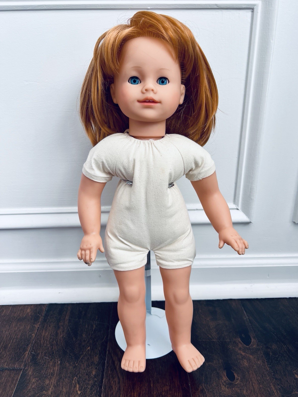 Gotz Puppe Doll Rooted Red Hair Blue Eyes 238 16 Vintage IRIS 1993
