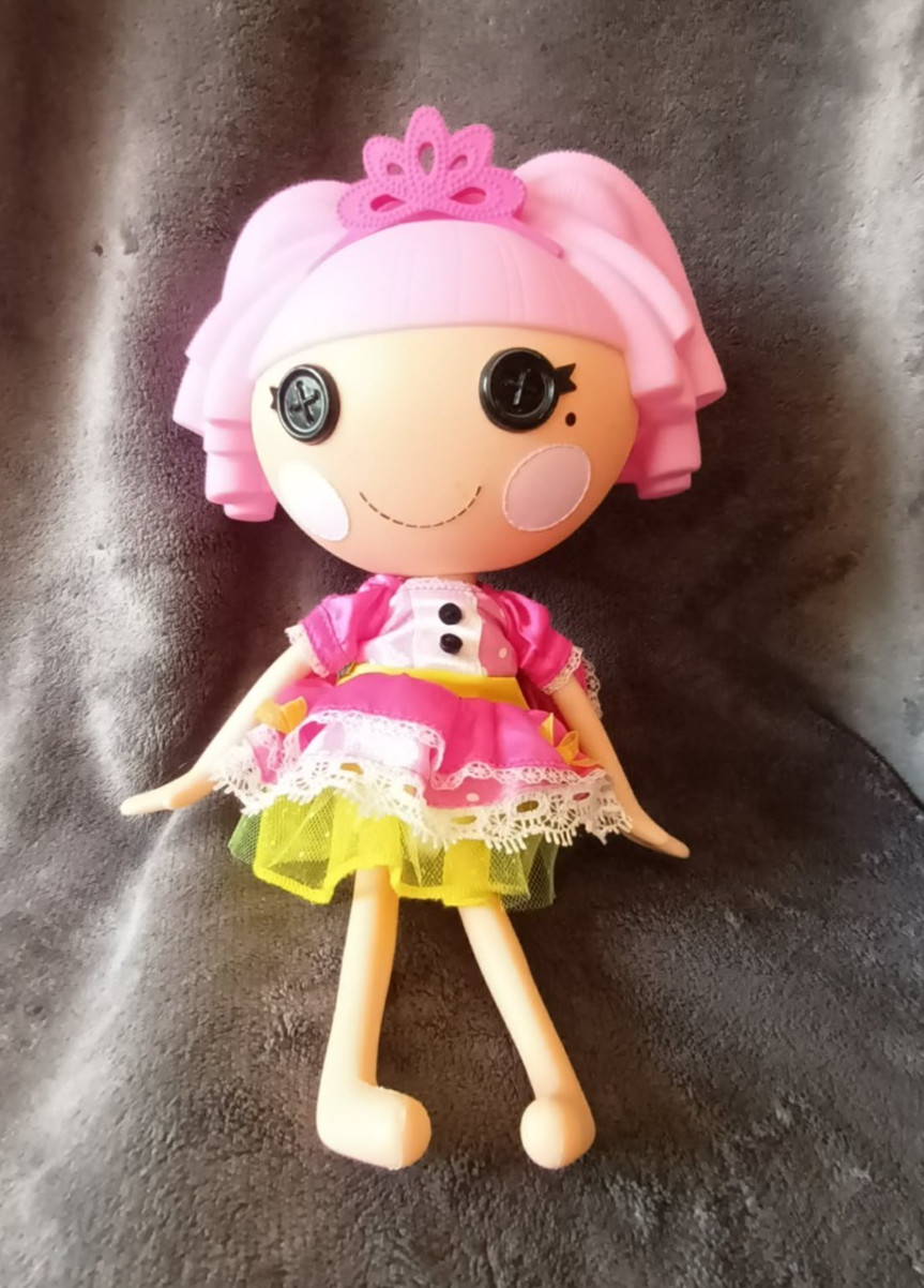 ? Lalaloopsy Doll Jewel Sparkles 13” MGA 2009 – Full Size – Rare Collectable
