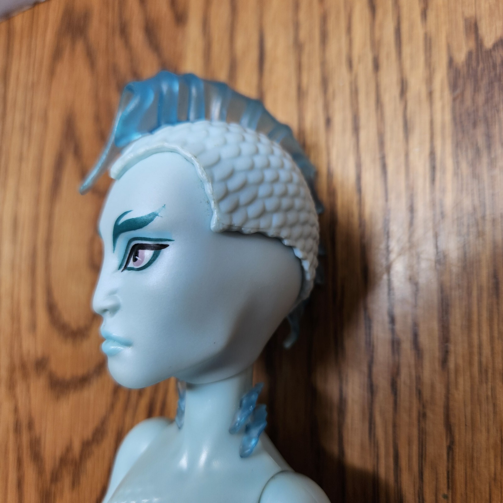 Monster High Doll Gillington “Gil” Webber Shriekwrecked Full Nude Body #3669