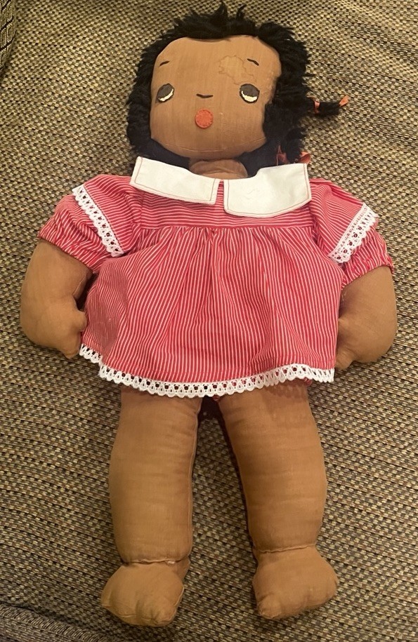 Vintage Handmade Rag Doll