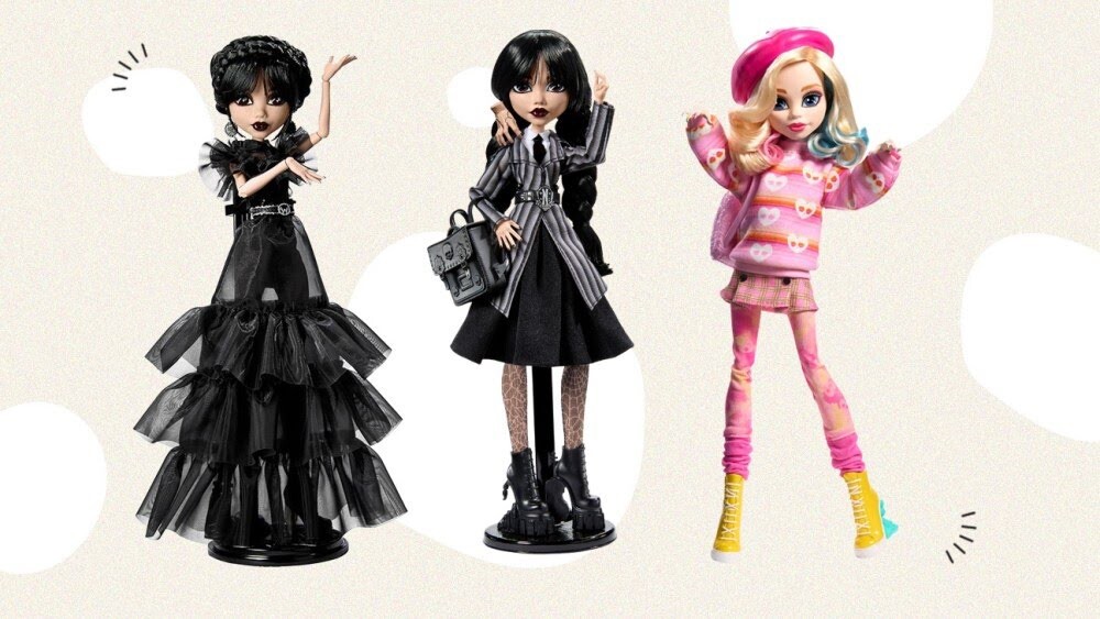 Monster High X Netflix Wednesday Addams Enid Sinclair Raven 3 Doll Set New