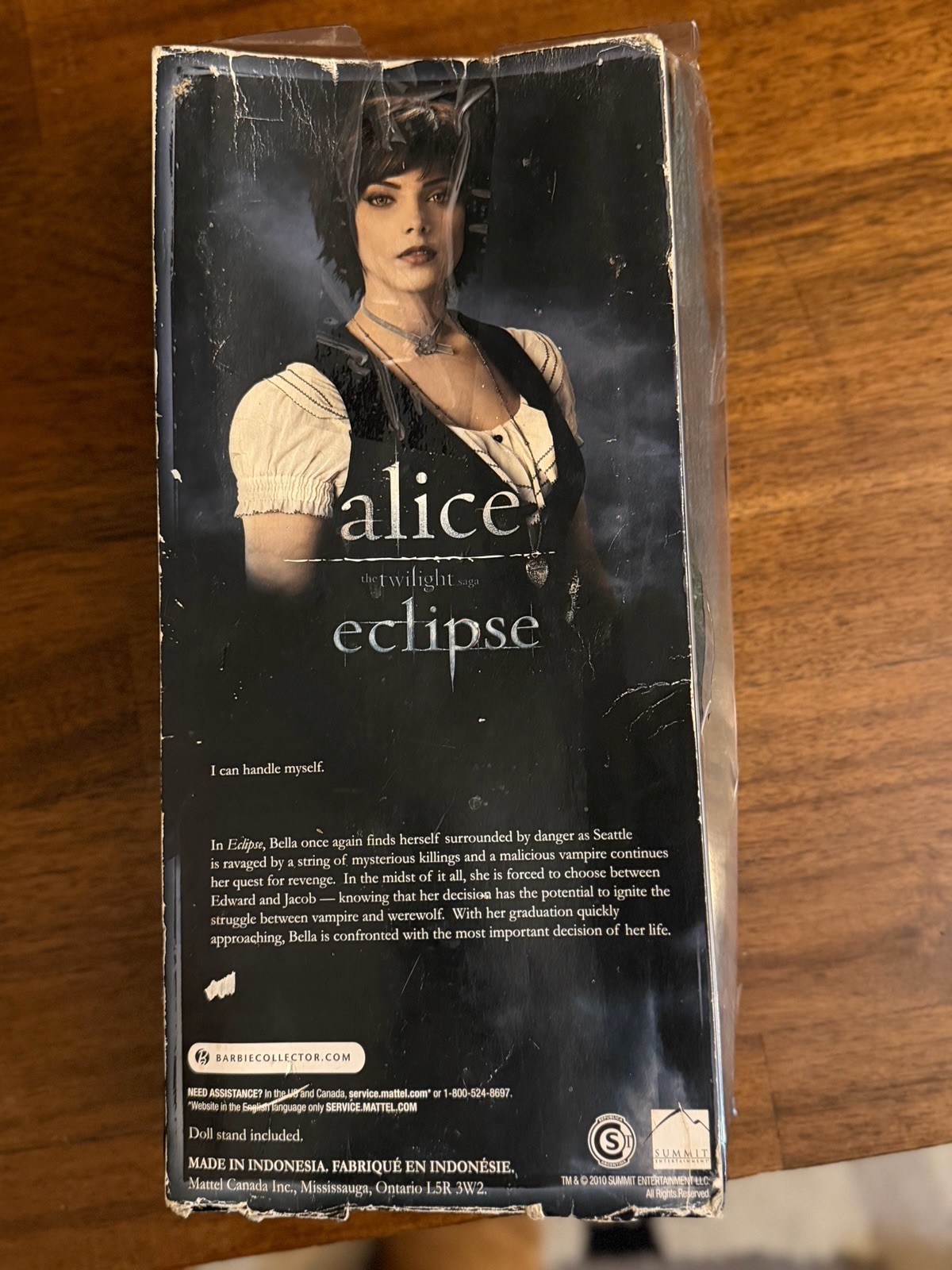 Barbie Collector Twilight Eclipse Alice Cullen Doll 12in 2009
