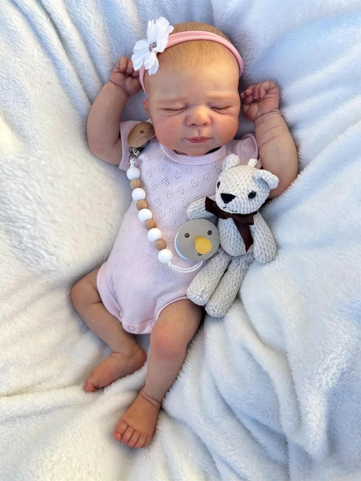 Lifelike Reborn Baby Dolls Silicone Full Body 19 inch Girl Realistic Newborn …