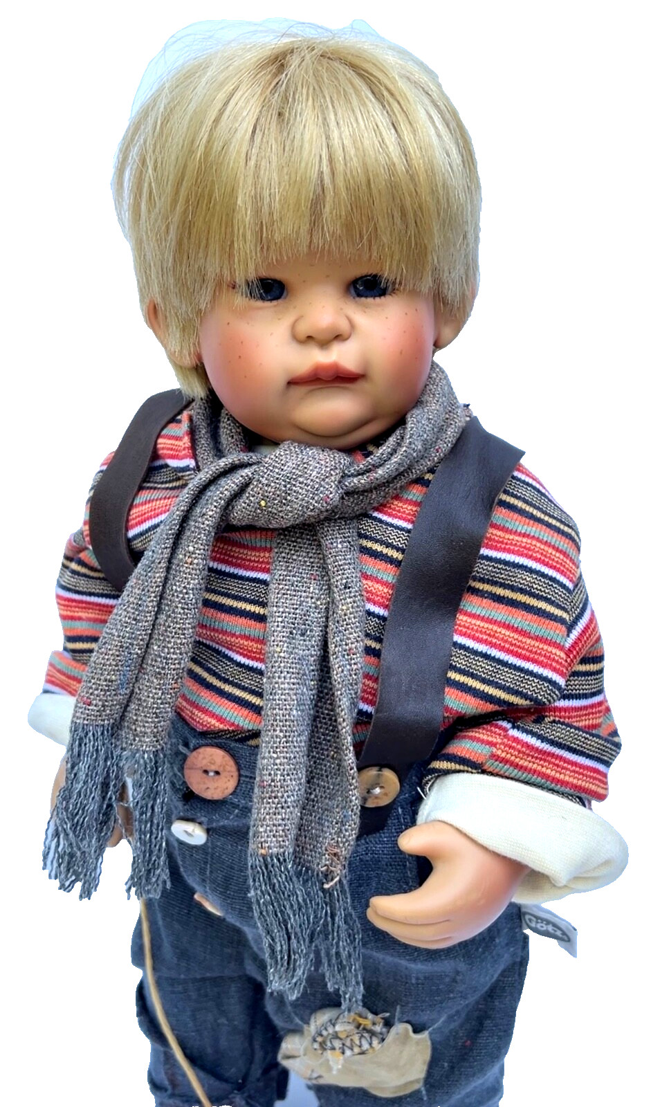Gotz Susi Eimer Designer Artist Boy Doll Eder 19.5” Tall 1999 Limited Variation