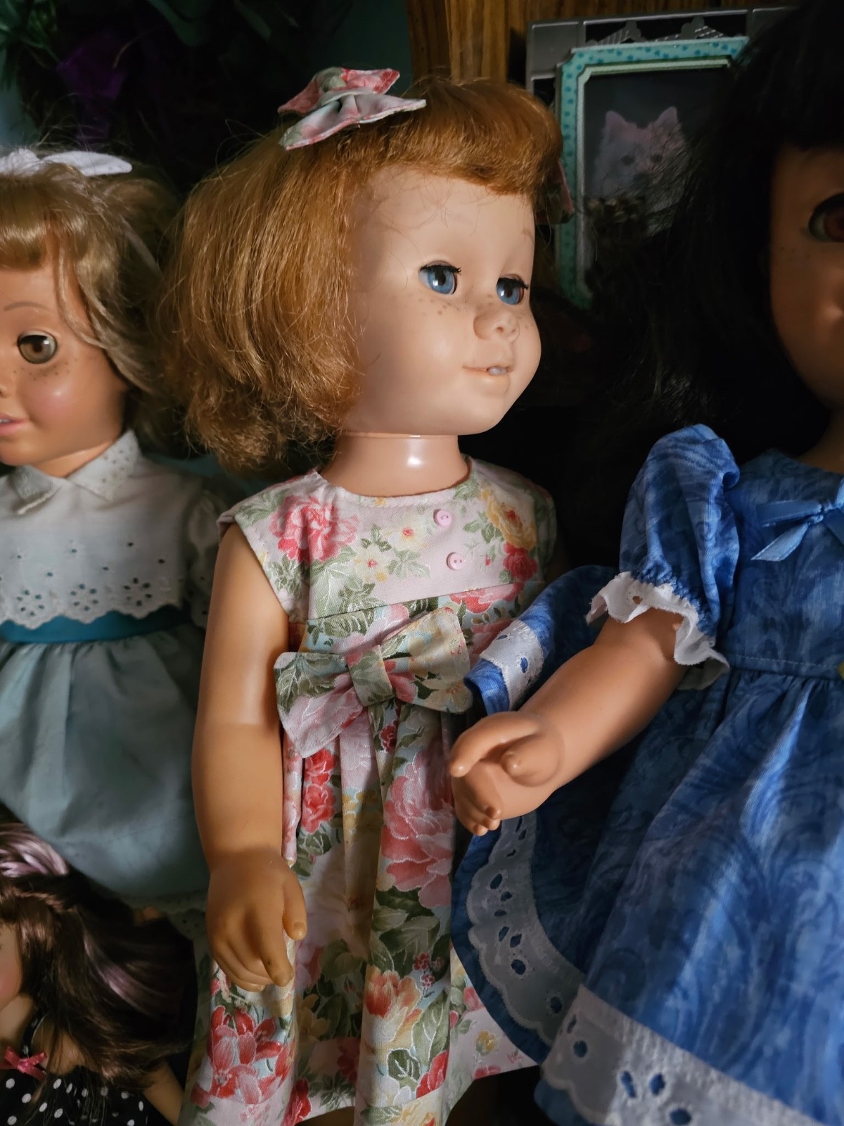 Vintage 1960s Mattel Chatty Cathy Doll – Auburn/Strawberry Blonde – Untested Voi