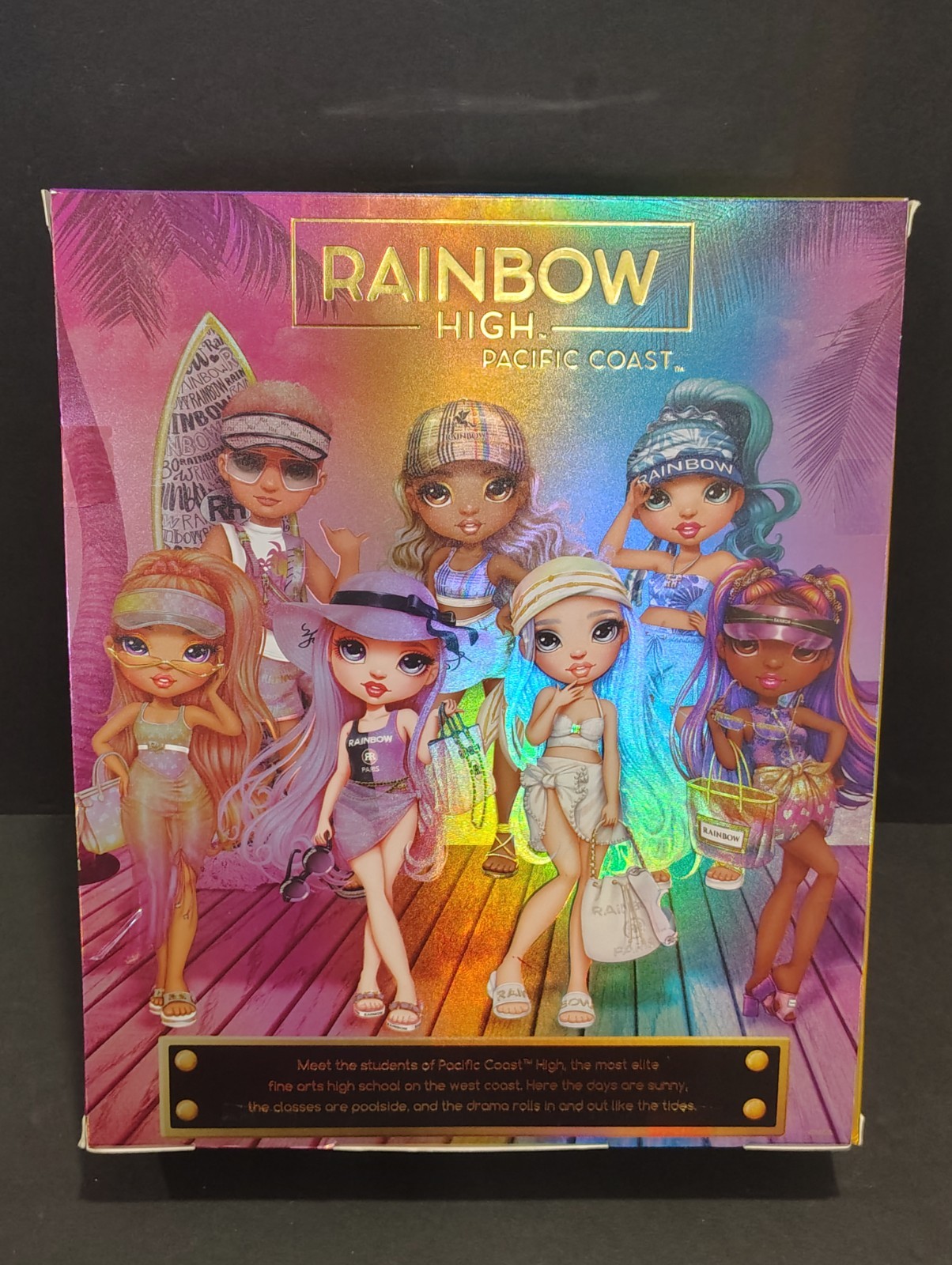 Harper Dune Rainbow High Pacific Coast Doll NIB MGA w/ Accessories