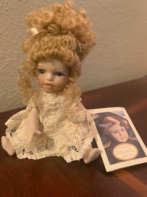 Vintage 1997 Doll Le Bambole di Arianna Violette Made in Italy 6.5″