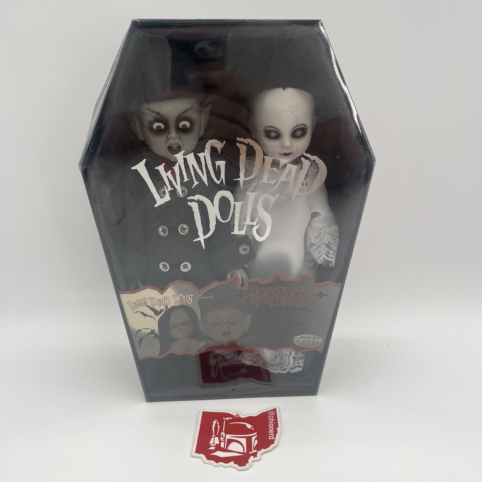 Living Dead Dolls Nosferatu & Victim Previews Exclusive Mezco Toys Horror New