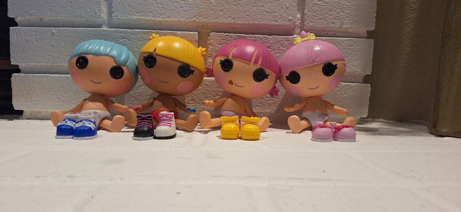 Lala-opsy! Lot Of 4 With Shoes And One Outfit