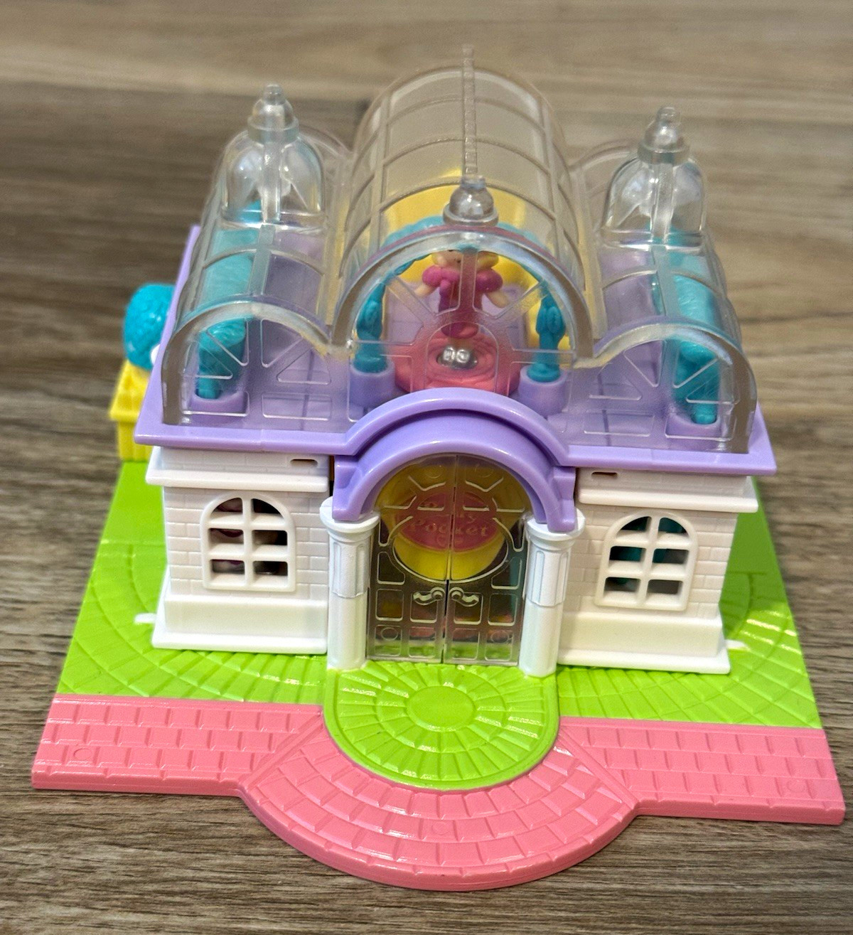 Bluebird Polly Pocket Doll Playset Dollhouse w/ 2 in Mini Girl Doll, Plastic