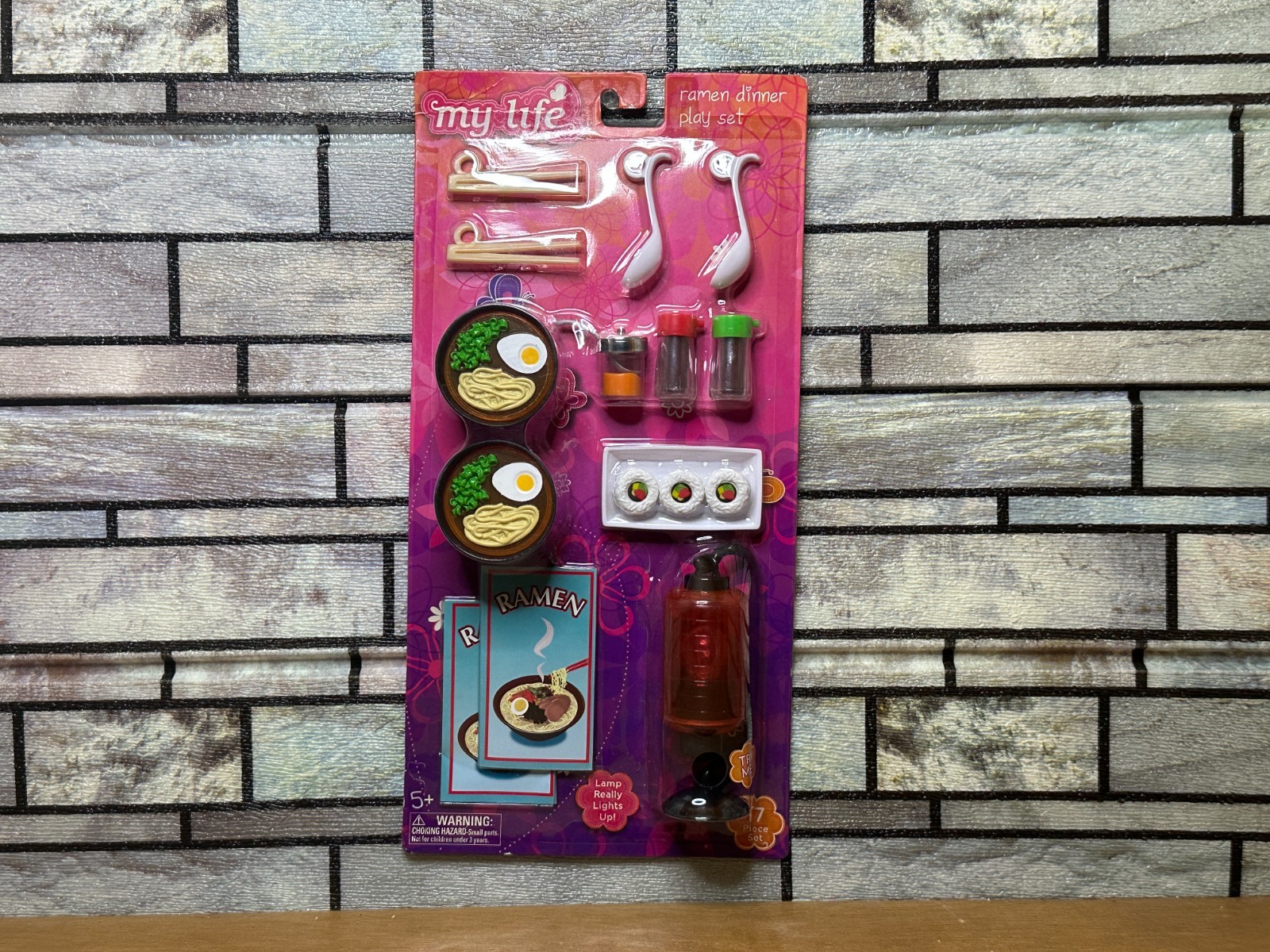 My Life Dolls Activity Set, Ramen Dinner Play Set, Free Daily QuikSHIP!!