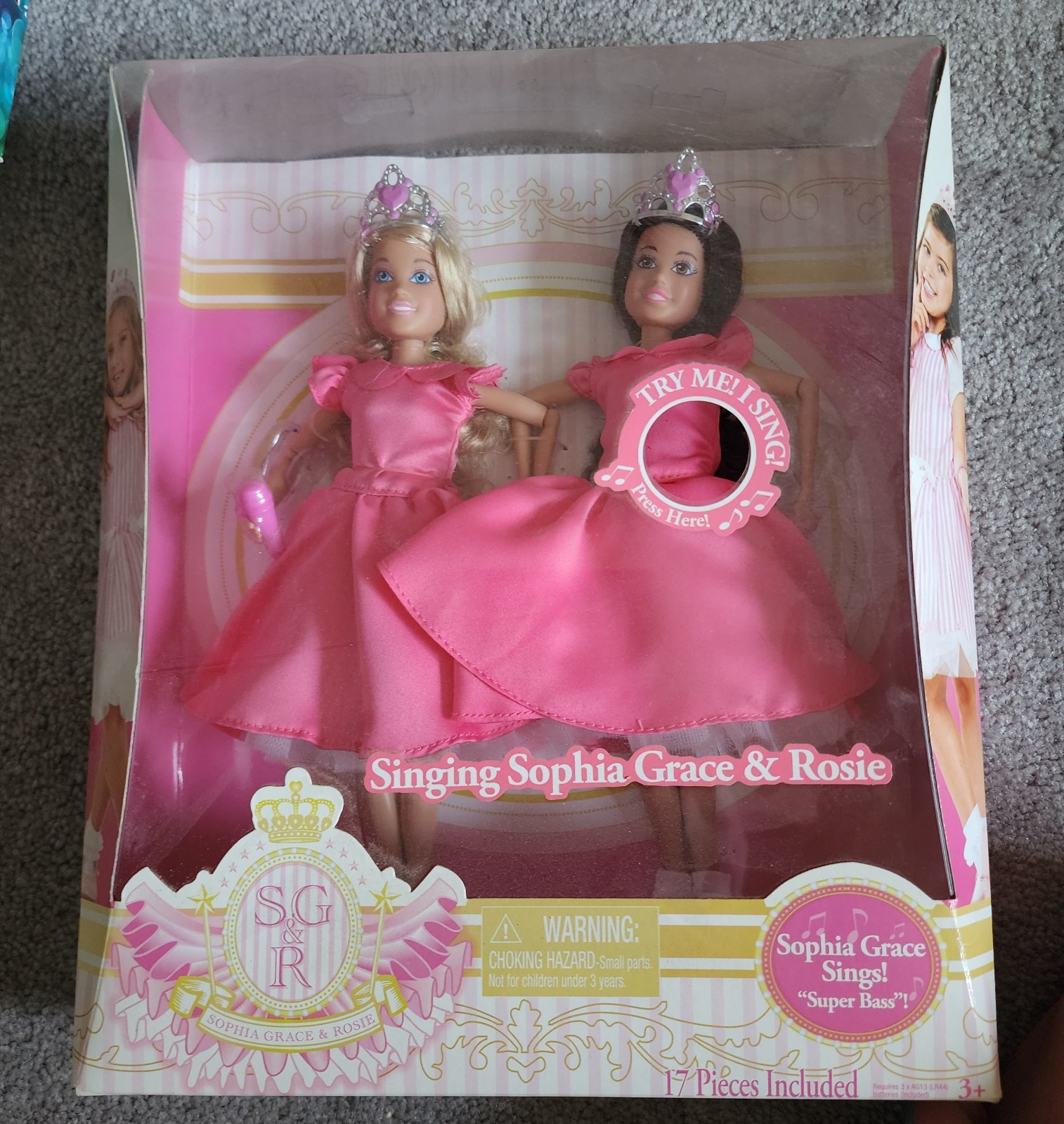 Singing Sophia Grace & Rosie Dolls 2014 From The Ellen Show New Damaged Box