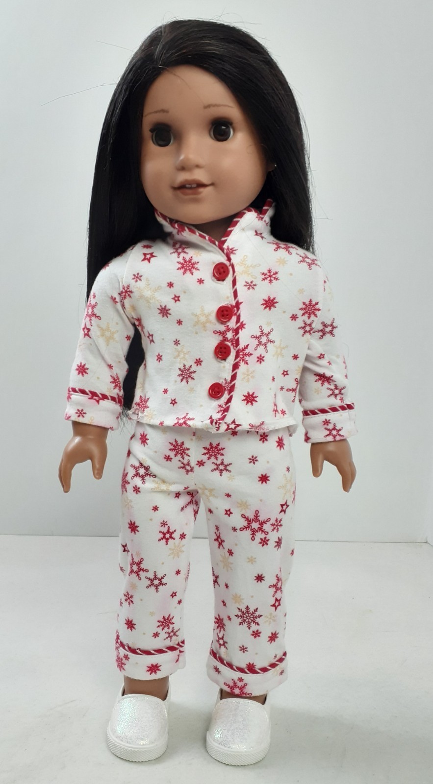 American Girl Doll Truly Me #66 Josefina Mold Medium Skin Dark Hair Earrings 526