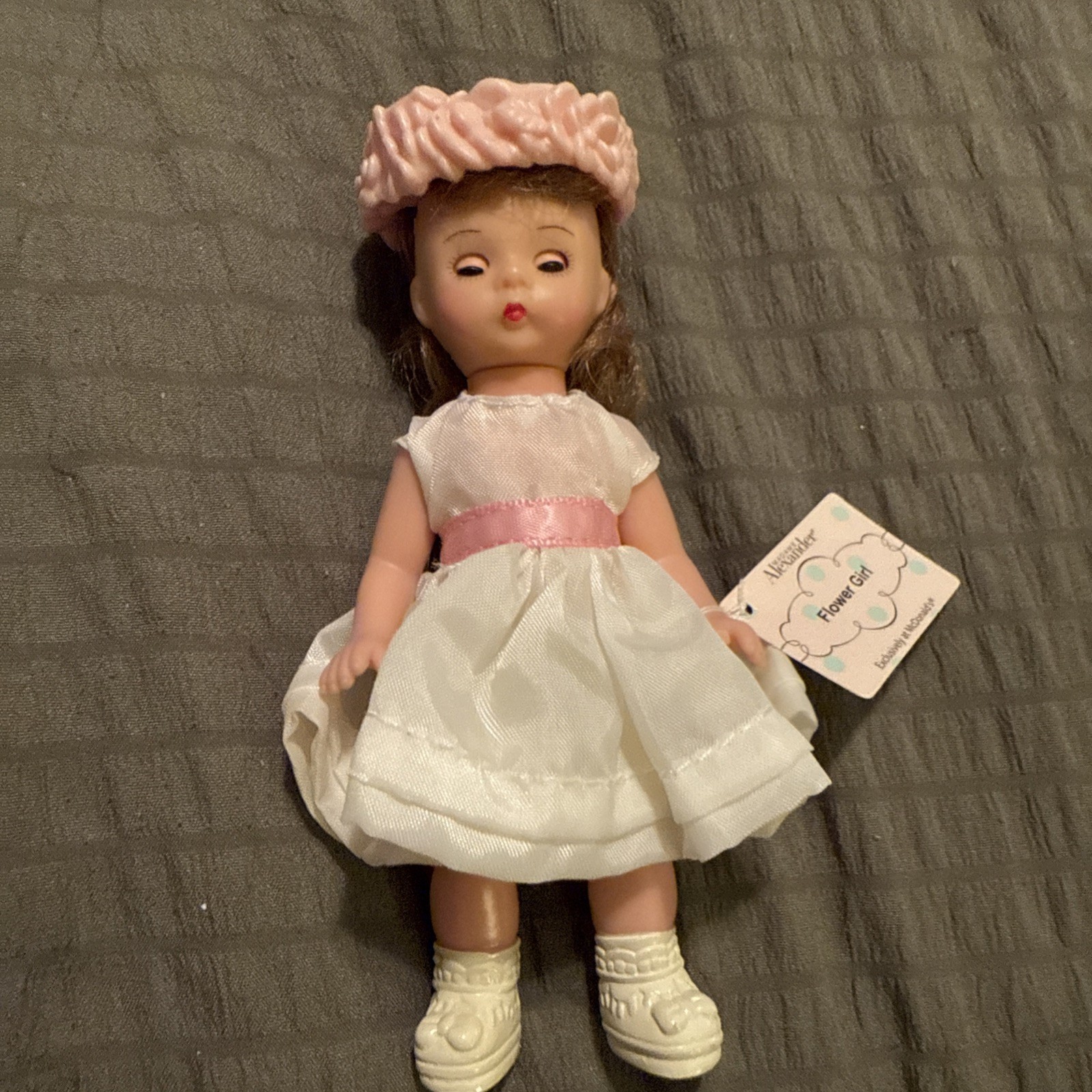 Madame Alexander McDonald’s Flower Girl Doll 5” Tall open with Original tags