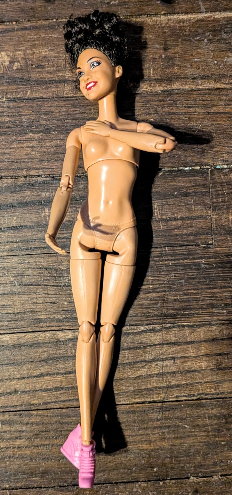 Barbie, Fully Articulated (nude) 2015 (with Pink Shoes)