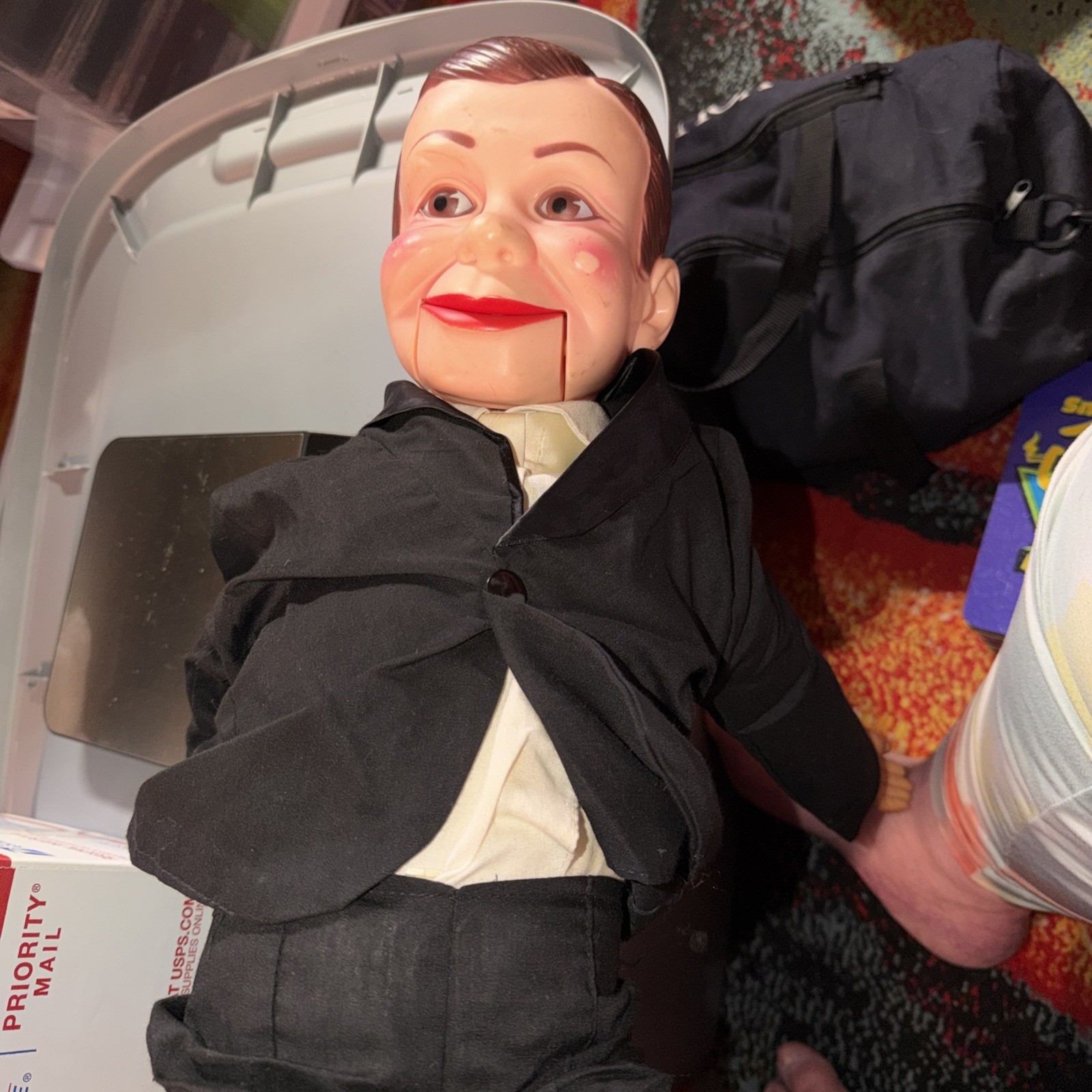1977 Charlie McCarthy 30″ Ventriloquist Doll Dummy