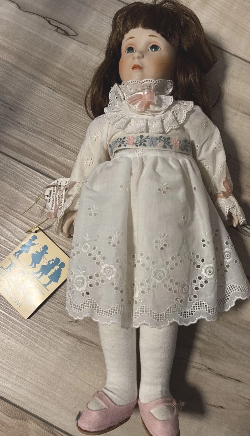 Vintage Musical Doll Kezi Gorham Doll Collection Tags Attached In Box – Charity