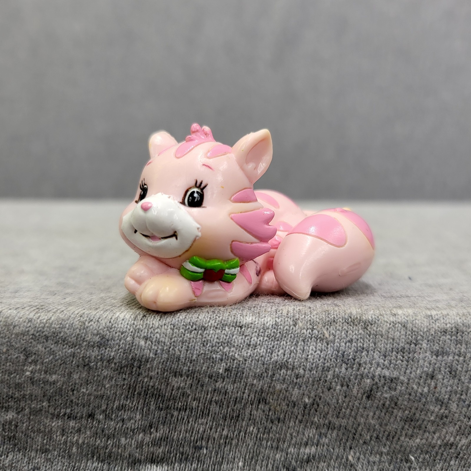 Vintage Strawberry Shortcake’s Pink Pet Cat Custard 2” Mini PVC Figure TCFC