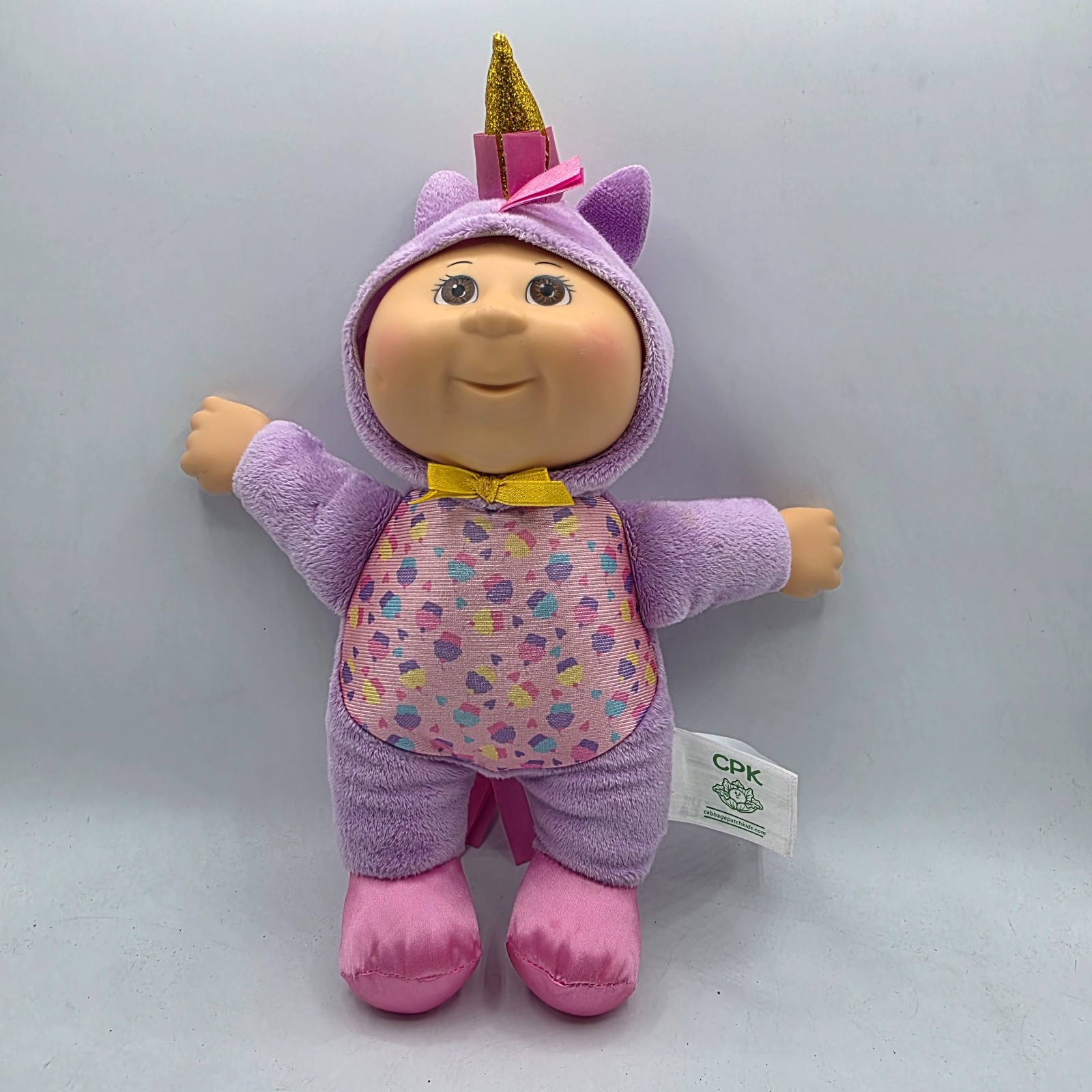 Cabbage Patch Kids Cuties Fantasy Friends 9″ Doll #193 Amethyst Unicorn