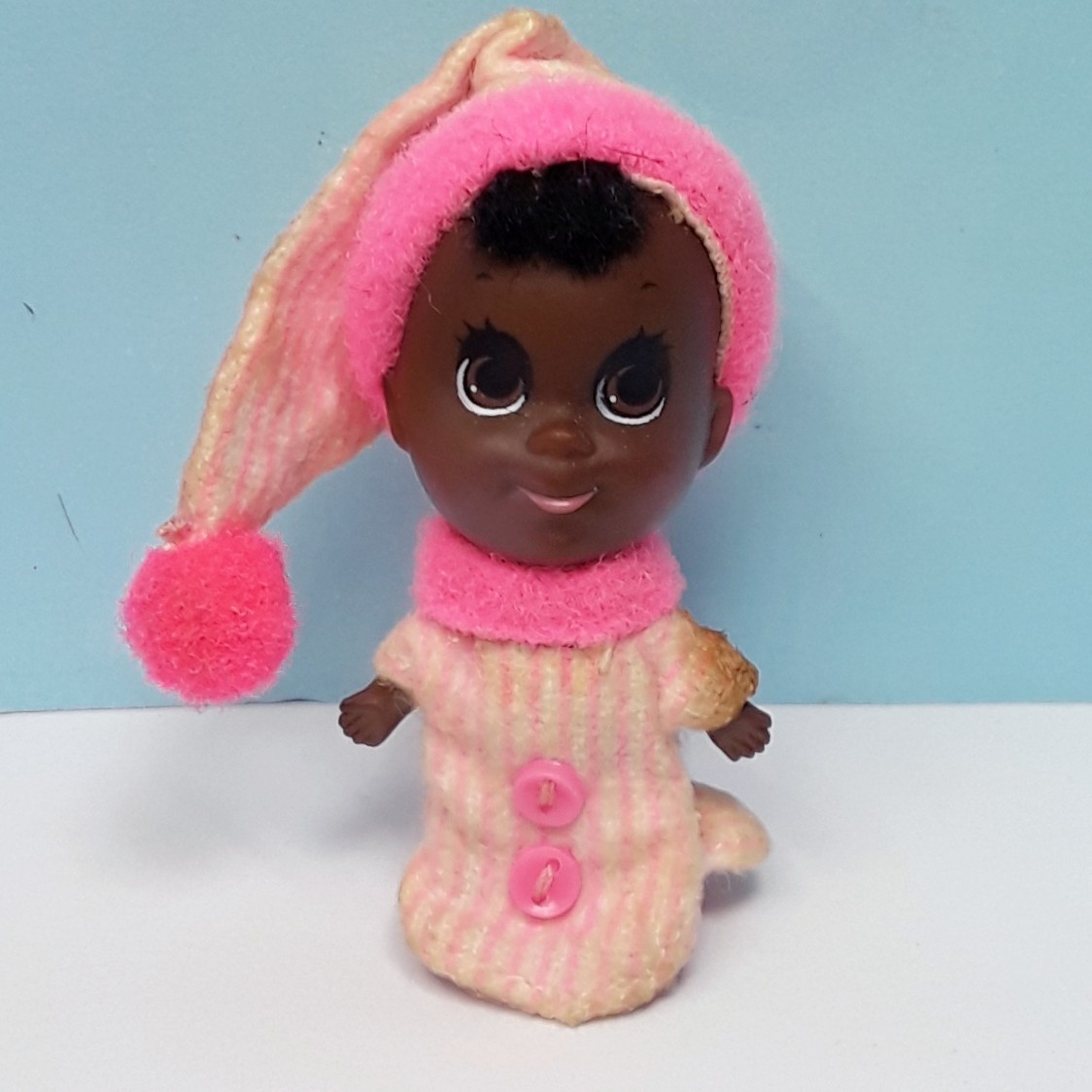 Rare Vintage Mattel Liddle Kiddles BABY ROCKAWAY Doll