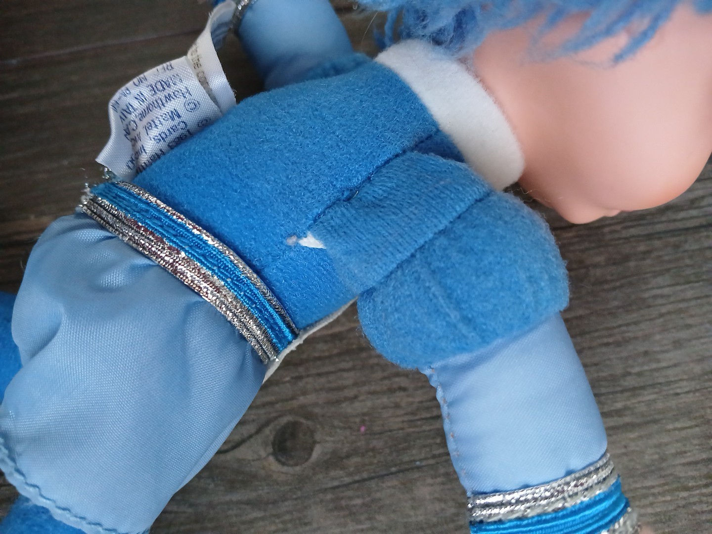 Rainbow Brite Buddy Blue 11″ Vintage Doll Hallmark Collectable