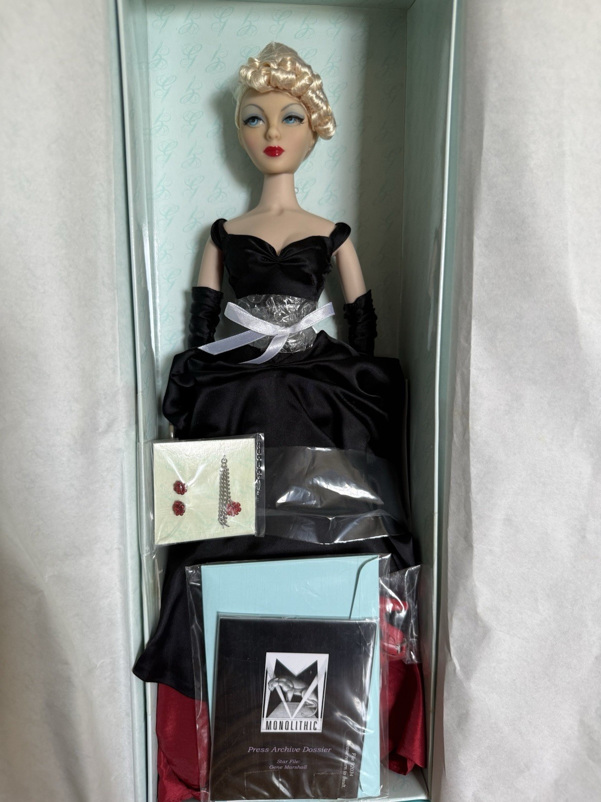 Shadow Song Gene Marshall Ashton-Drake Jason Wu 16in Fashion Doll w/ COA