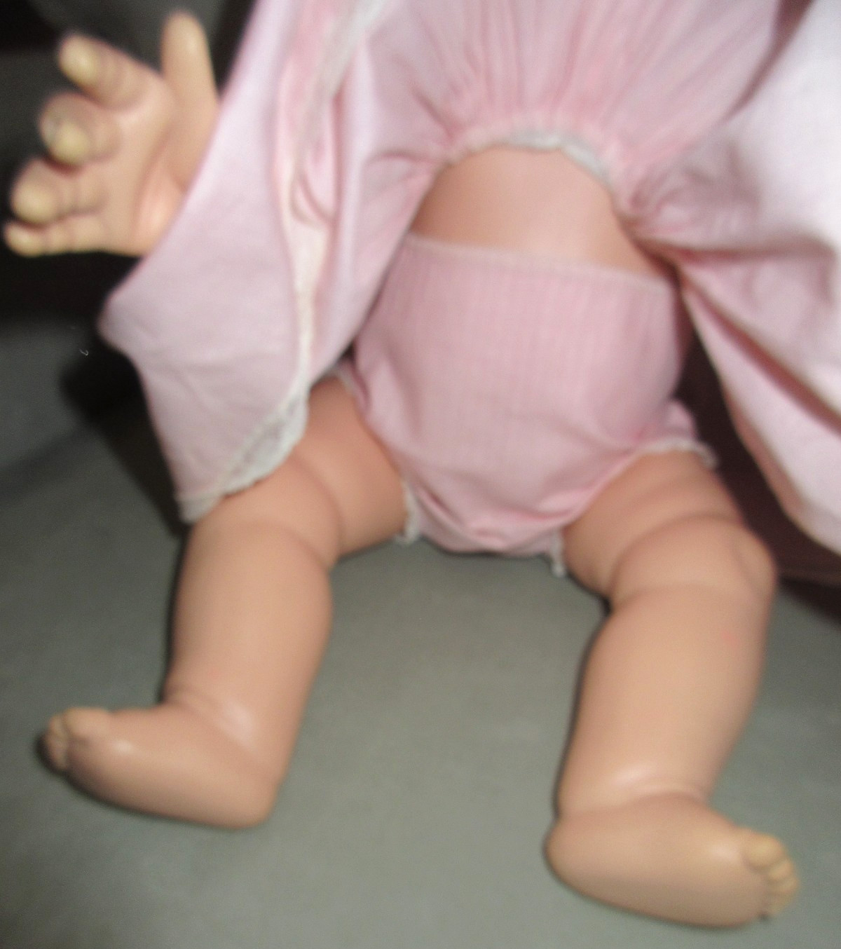 1959 AMERICAN CHARACTER 18″ Tiny Tears Baby Doll All Original, Rockabye Eyes