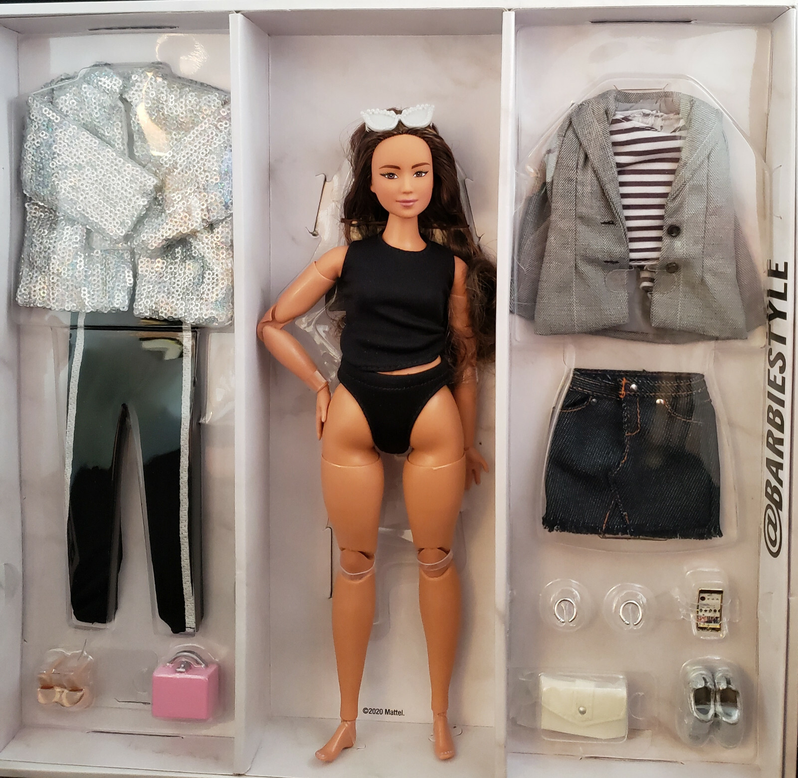 Barbie @BarbieStyle Doll 3 Gold Label Barbie Style Signature Made To Move Curvy