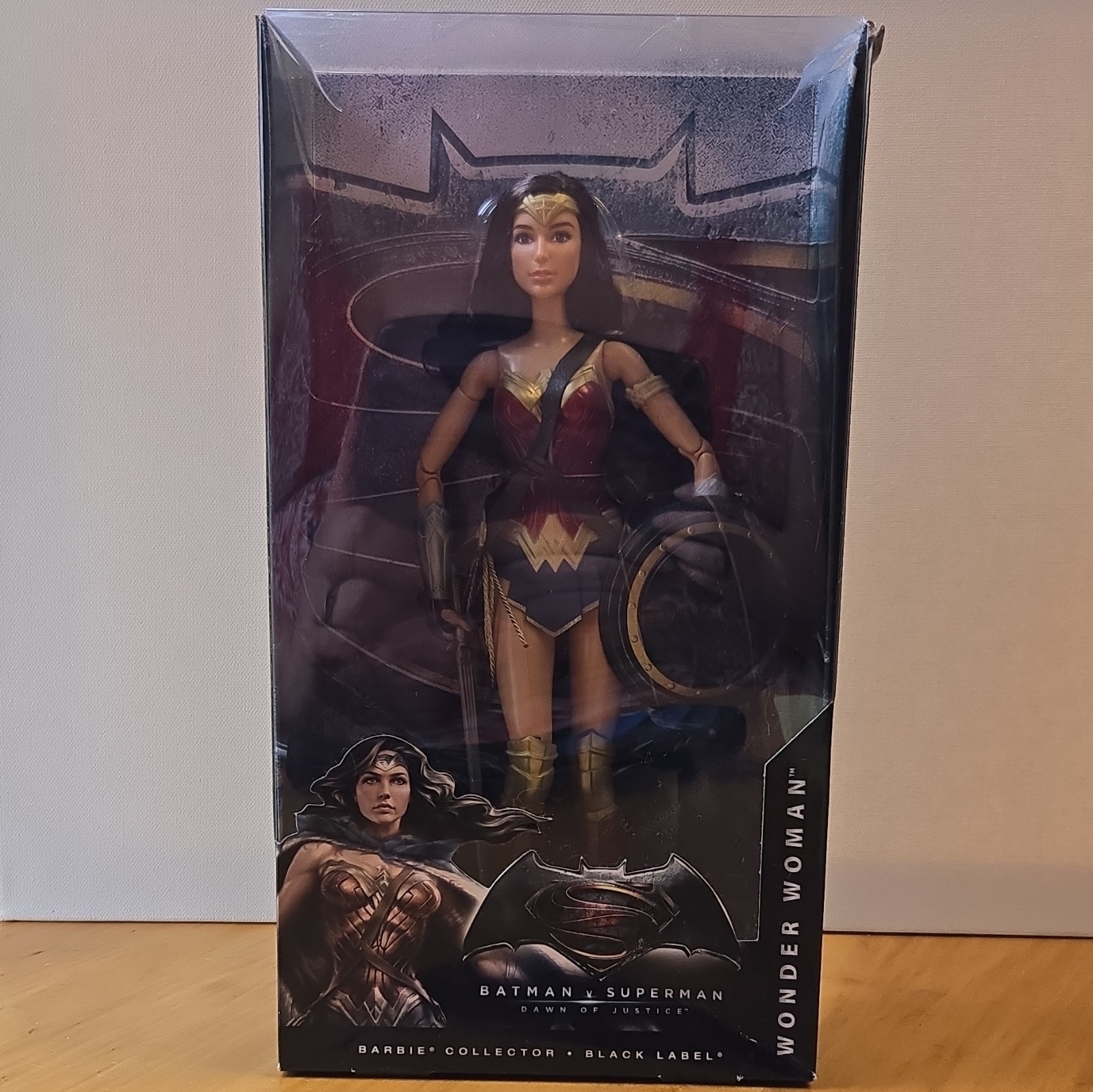 Barbie Black Label Batman vs Superman Wonder Woman Dawn of Justice Barbie NIB