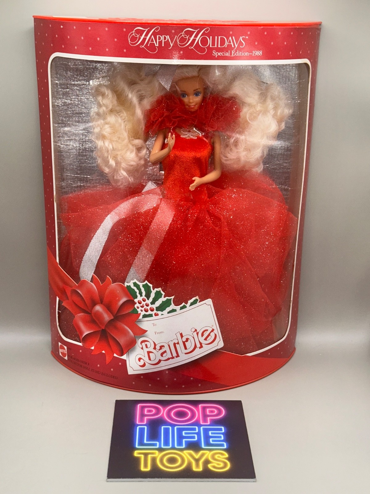 Vintage 1988 Mattel “Happy Holidays Barbie” #1703 *NRFB*