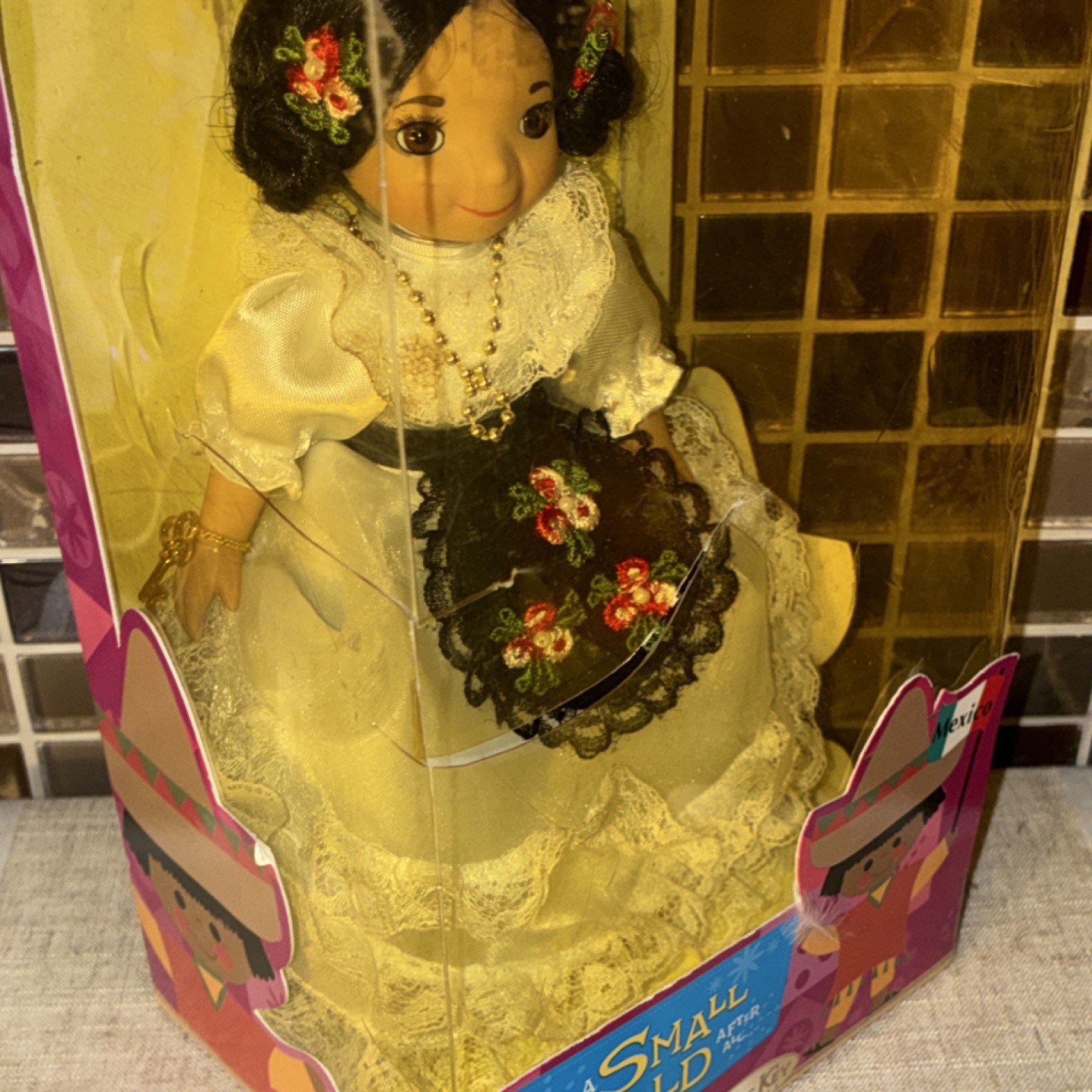 Brass Key Keepsakes Small World After All Mexico Collector Doll in Box