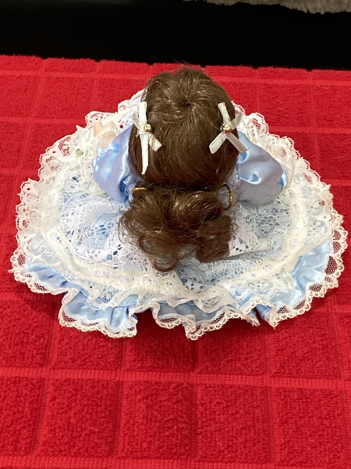 VINTAGE “EMERALD DOLL COLLECTION” 7.5” PORCELAIN DOLL-RARE