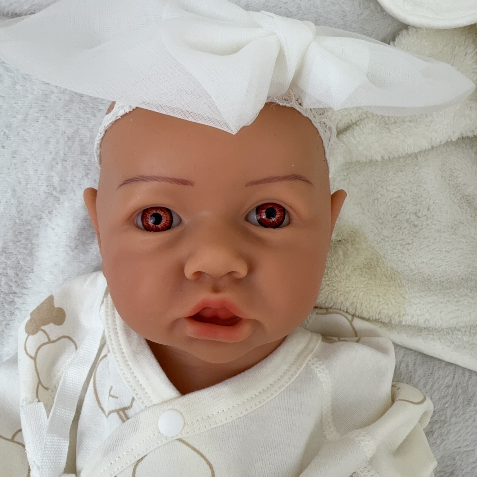 19.88” solid silicone doll silicone reborn doll silicone girl doll toys gifts