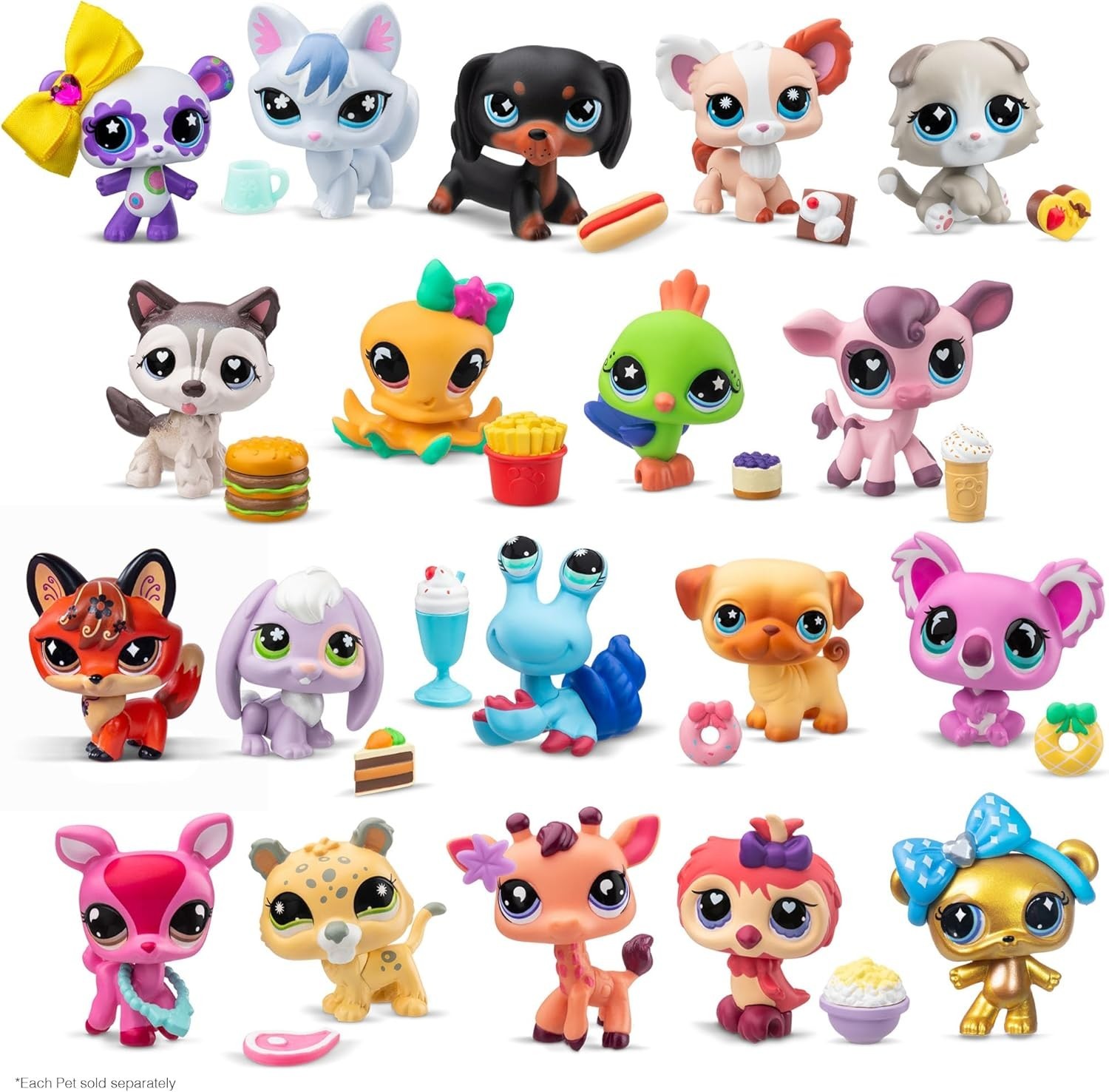 Littlest Pet Shop- Collect & Display Collection – Series 4 – Gen 7 Authentic