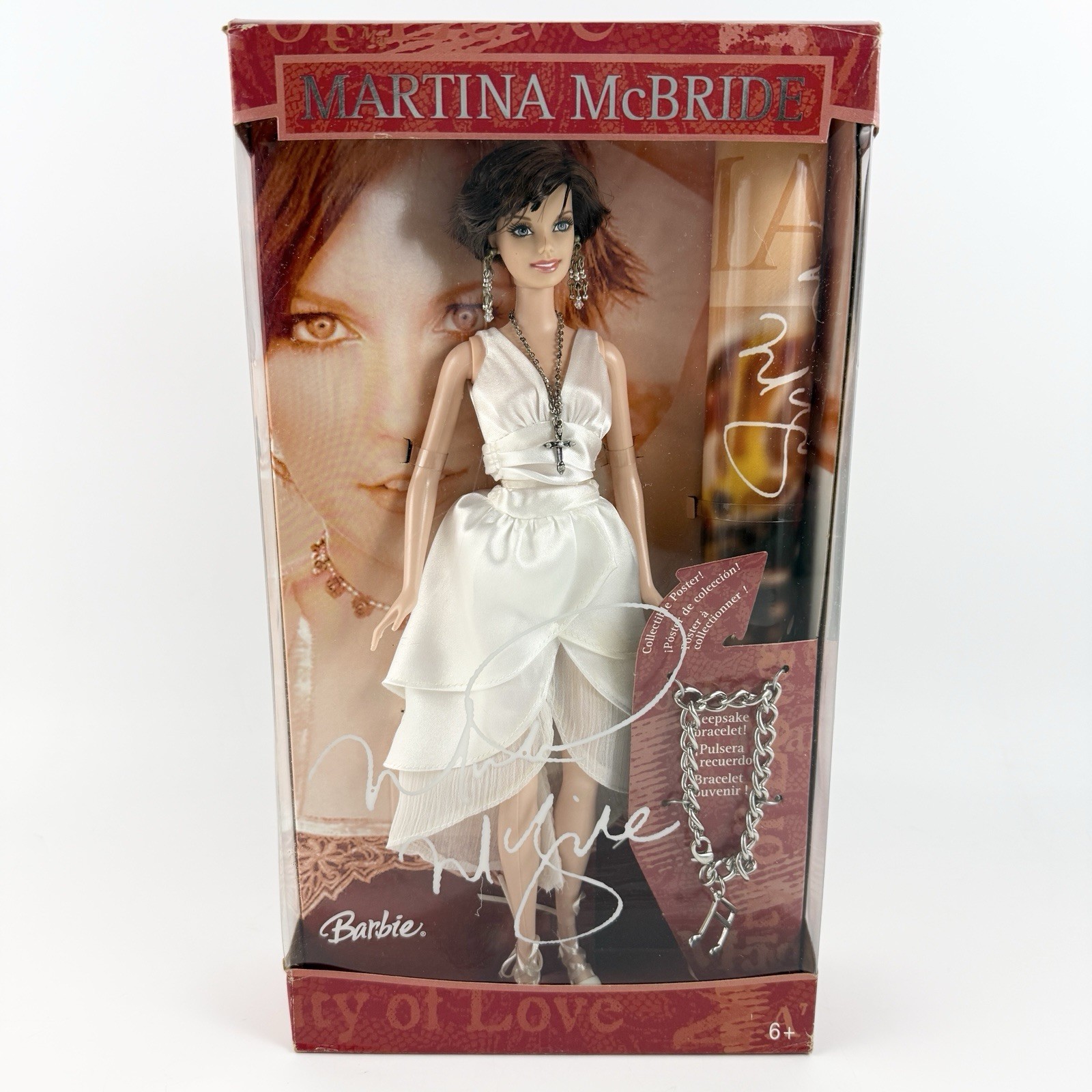 Martina McBride Doll with Poster and Bracelet Barbie 2005 Mattel G8887