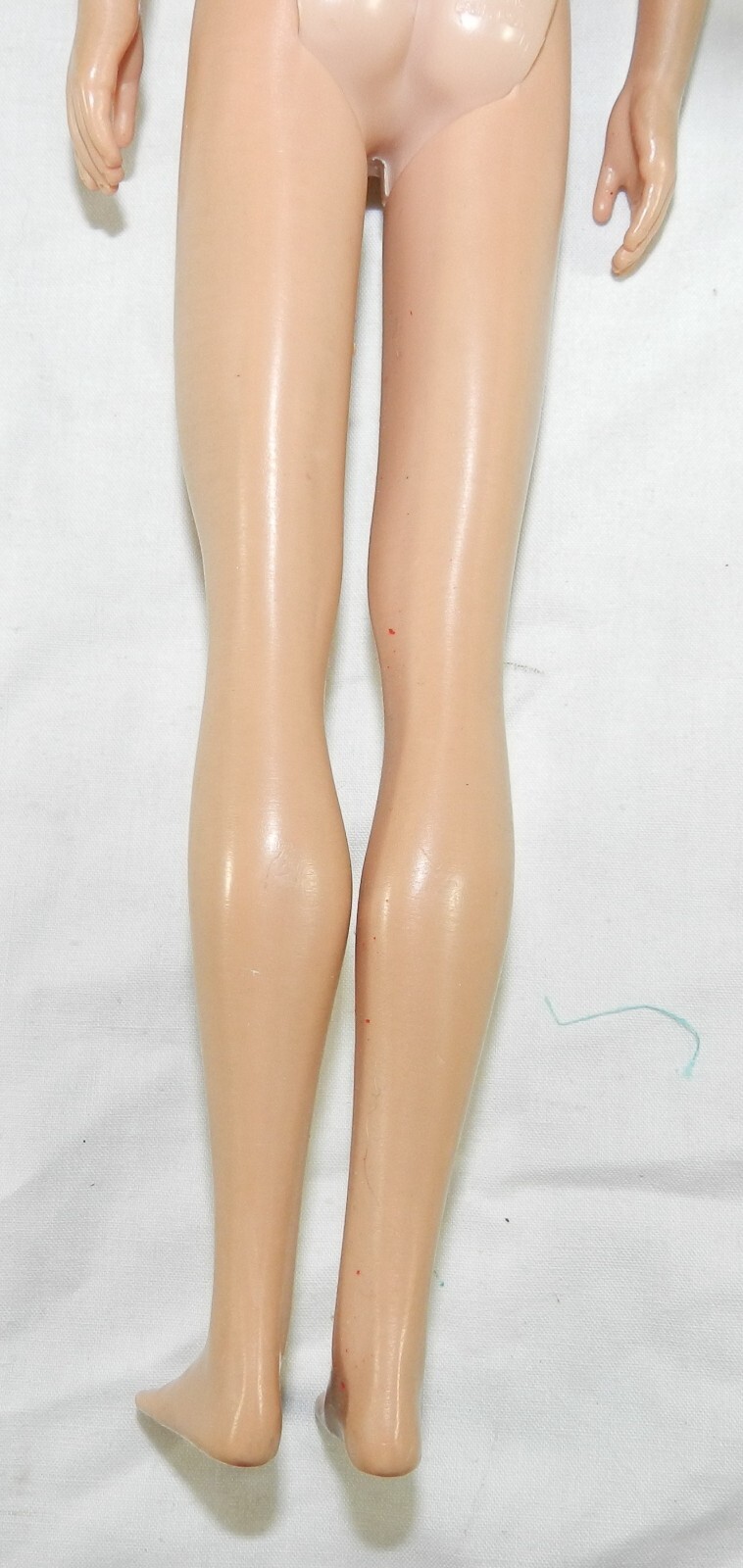 Vintage Ken Doll – Straight Leg, Molded Hair – W/ Smim Trunks, Shirt + 1 sandal