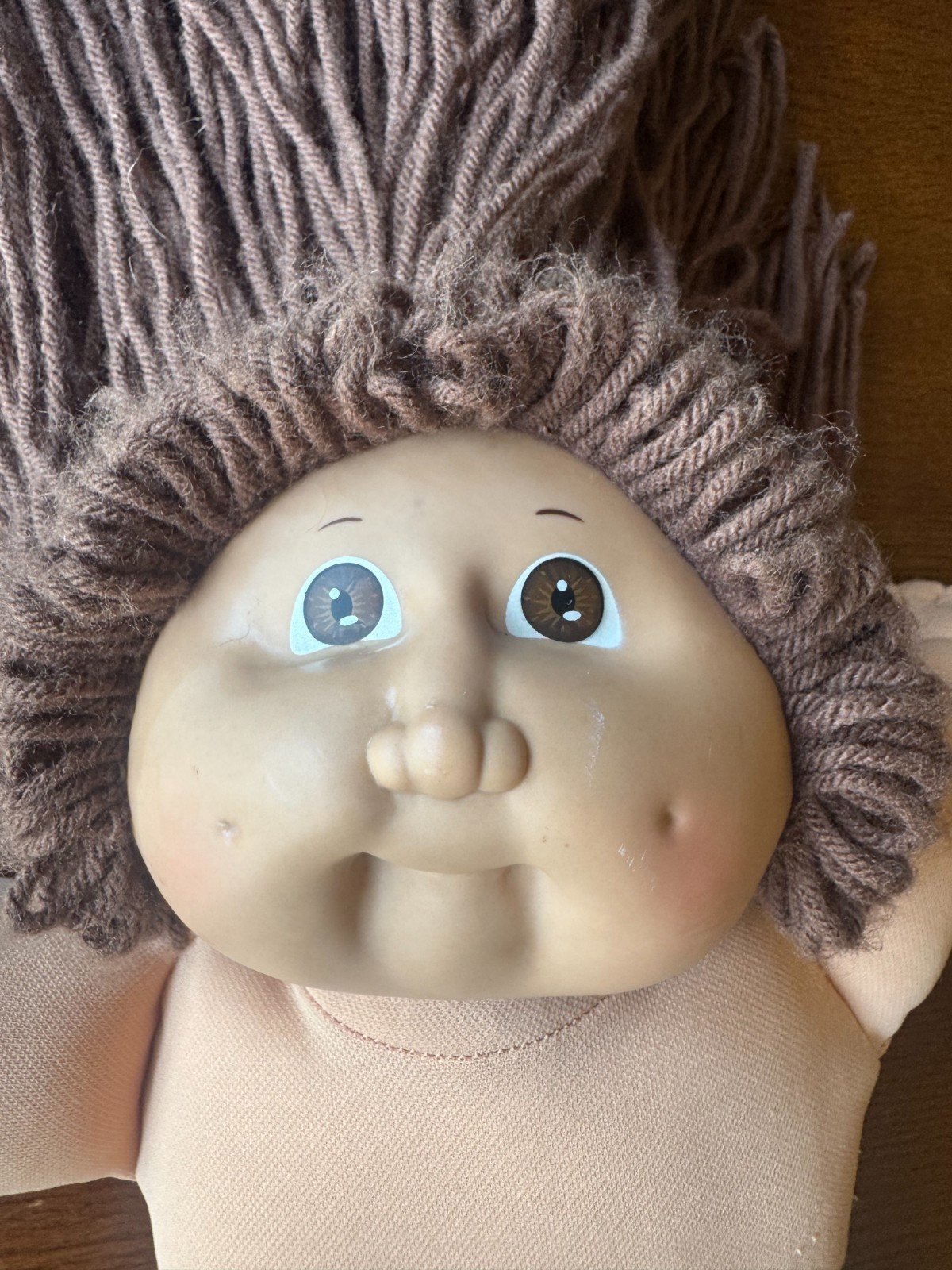 Vintage 1978.1982 Coleco Cabbage Patch Kids Doll – Brown Hair, Brown Eyes
